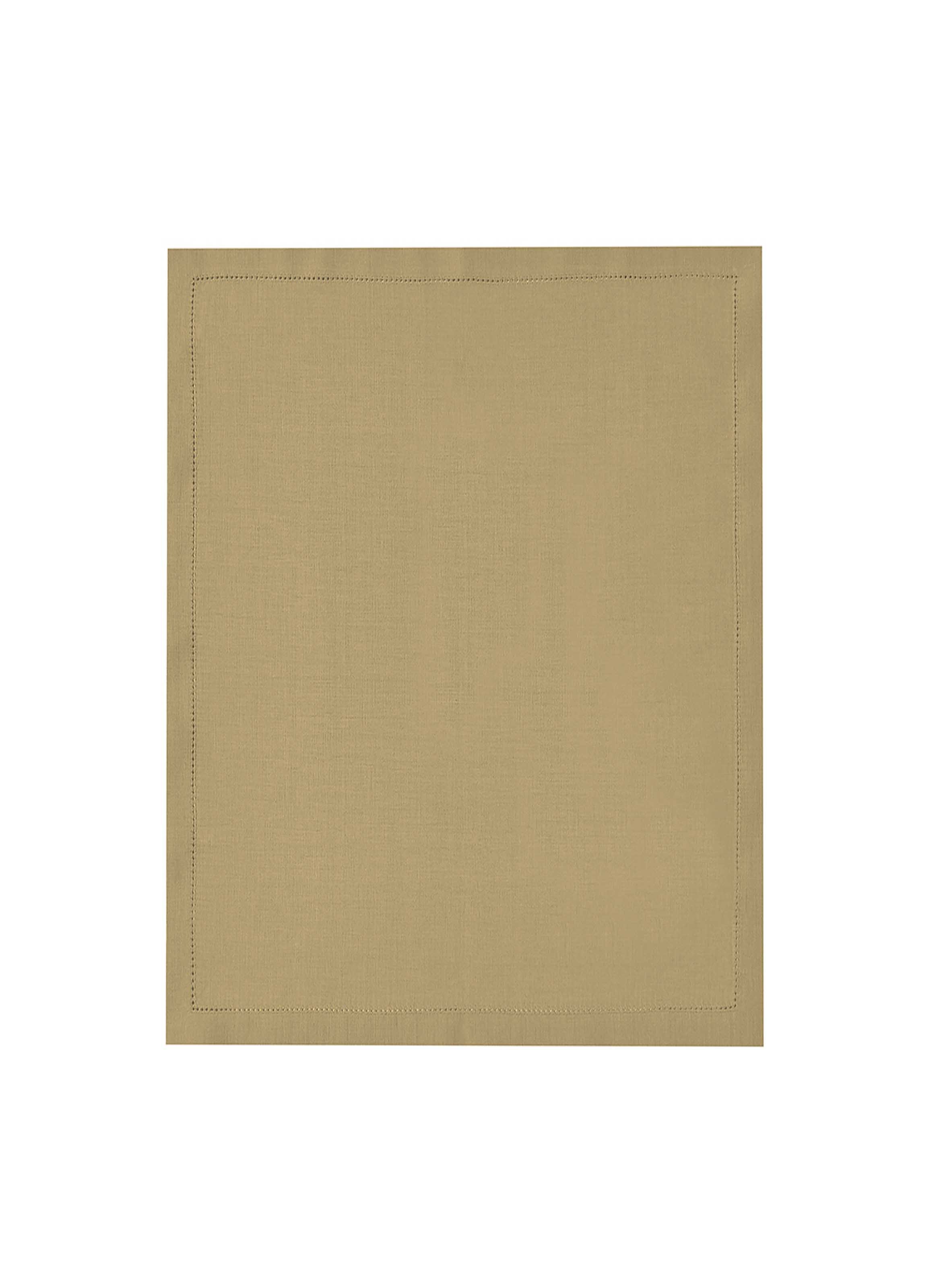 Serviette de table unie en lin, 170 gr/m², florence ALEXANDRE TURPAULT Jaune