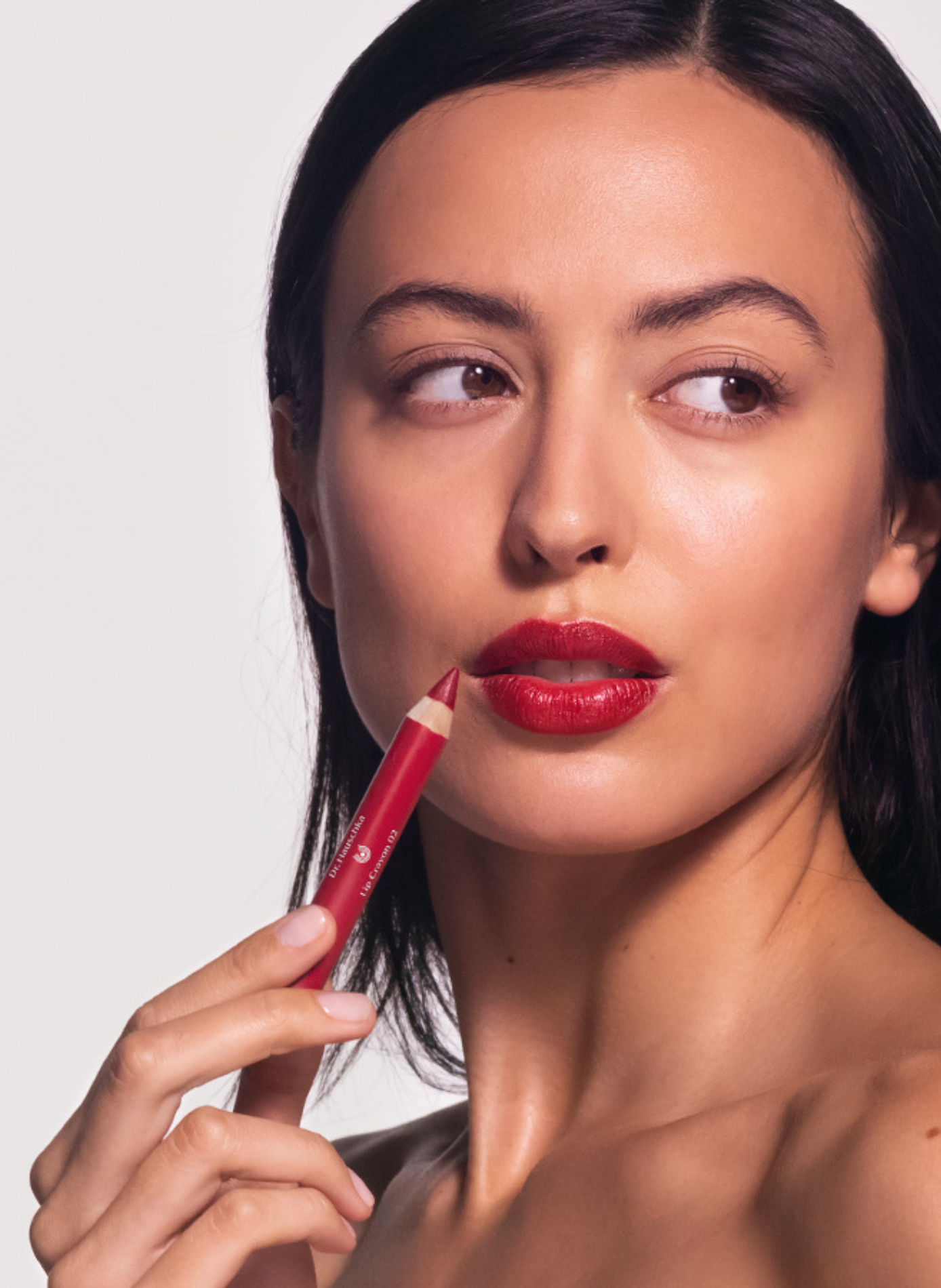 Lippenpotlood 02 kersen - Limited Edition 2026 DR HAUSCHKA 02 cherry