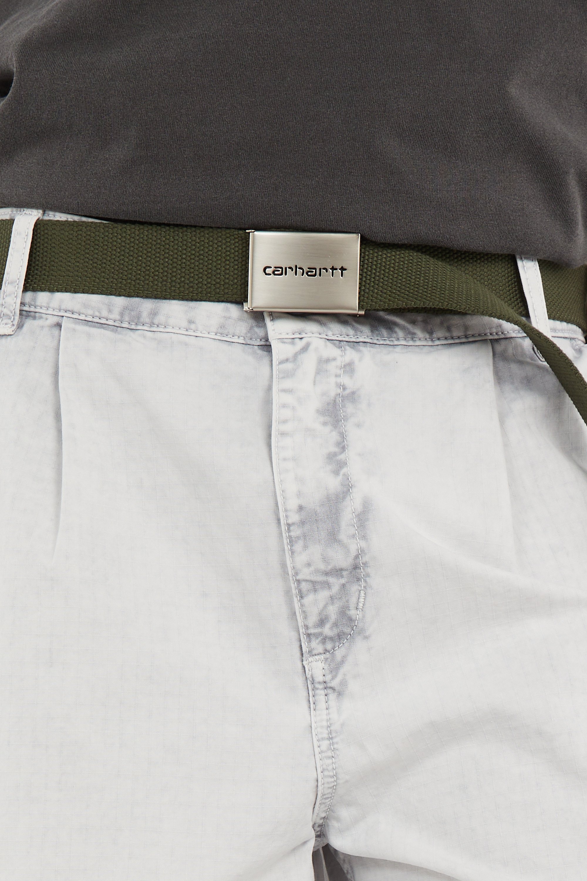 Ceinture clip belt chrome CARHARTT WIP Vert