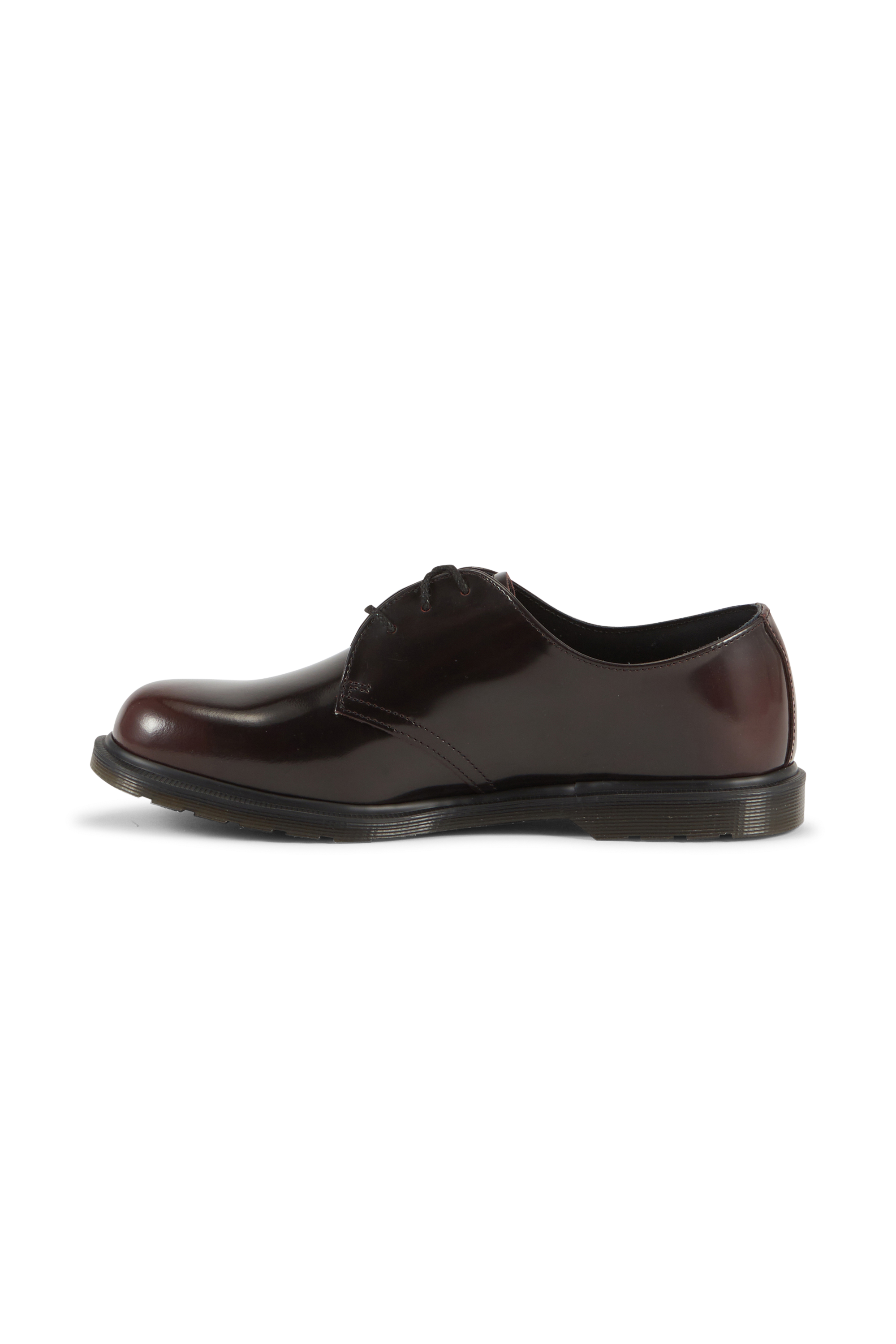 Mocassins en cuir mayfare DR. MARTENS Rouge