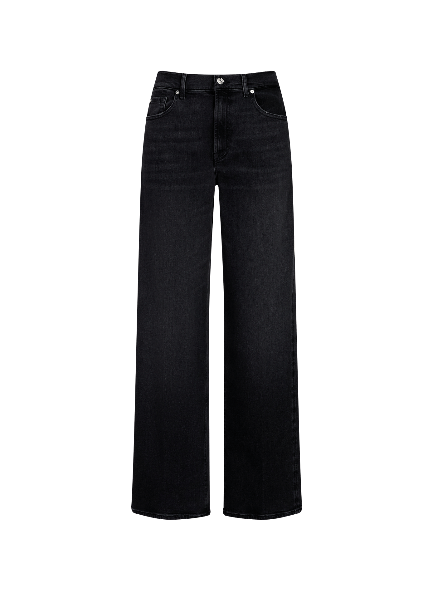 Straight-cut Jeans 7 FOR ALL MANKIND Black