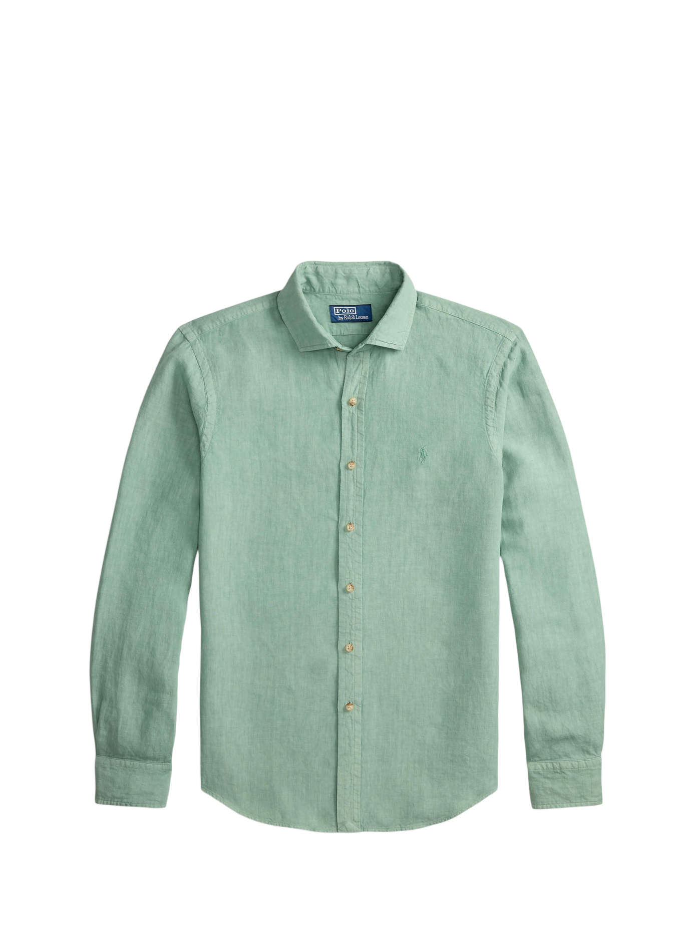 Straight linen shirt POLO RALPH LAUREN Blue