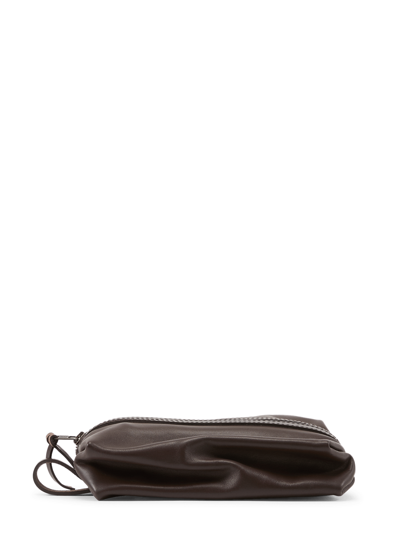 Trousse de toilette Zazou en cuir BLEU DE CHAUFFE Marron