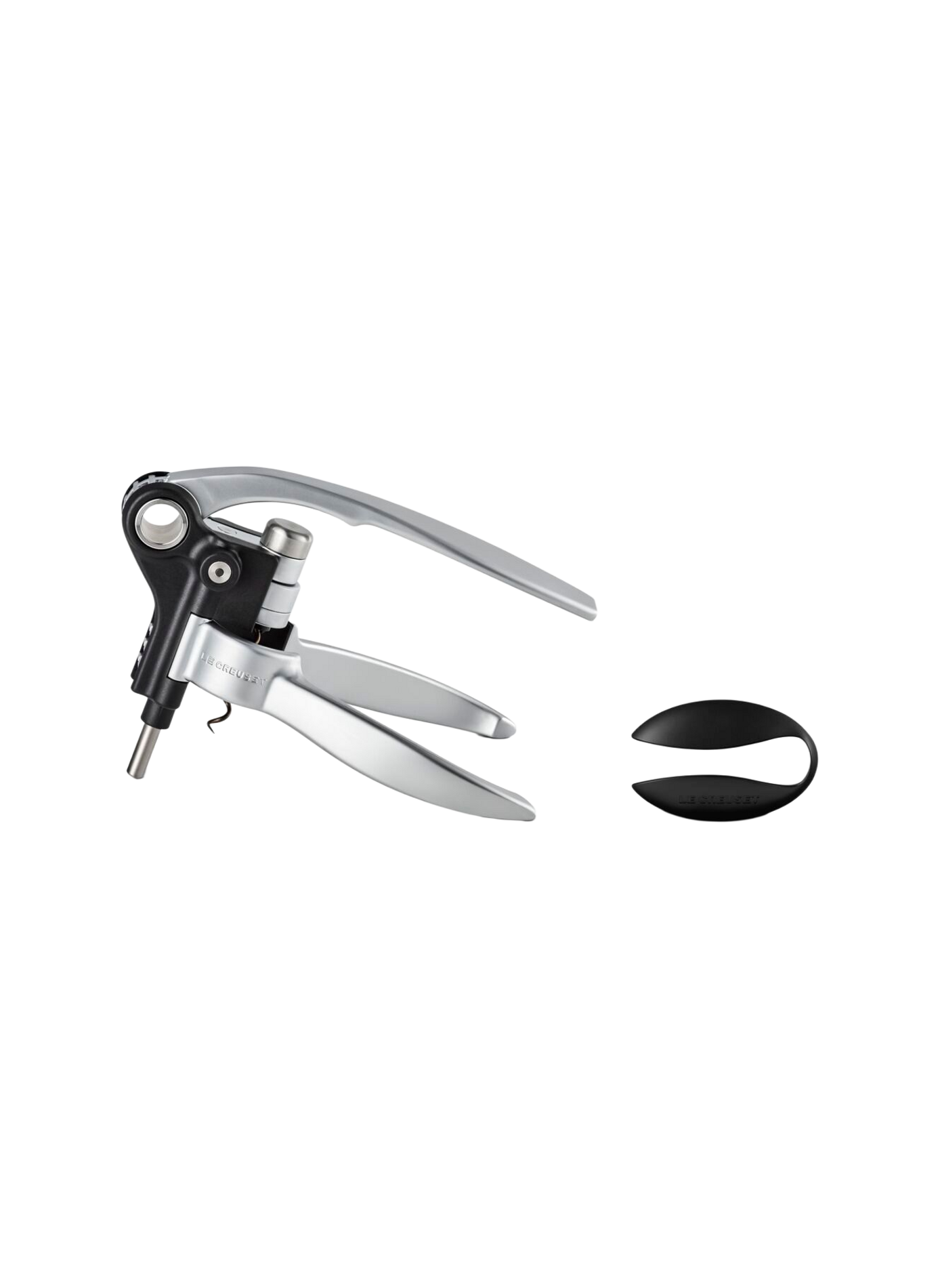 Tire-bouchon à levier avec coupe-capsule LM-250 LE CREUSET Argent
