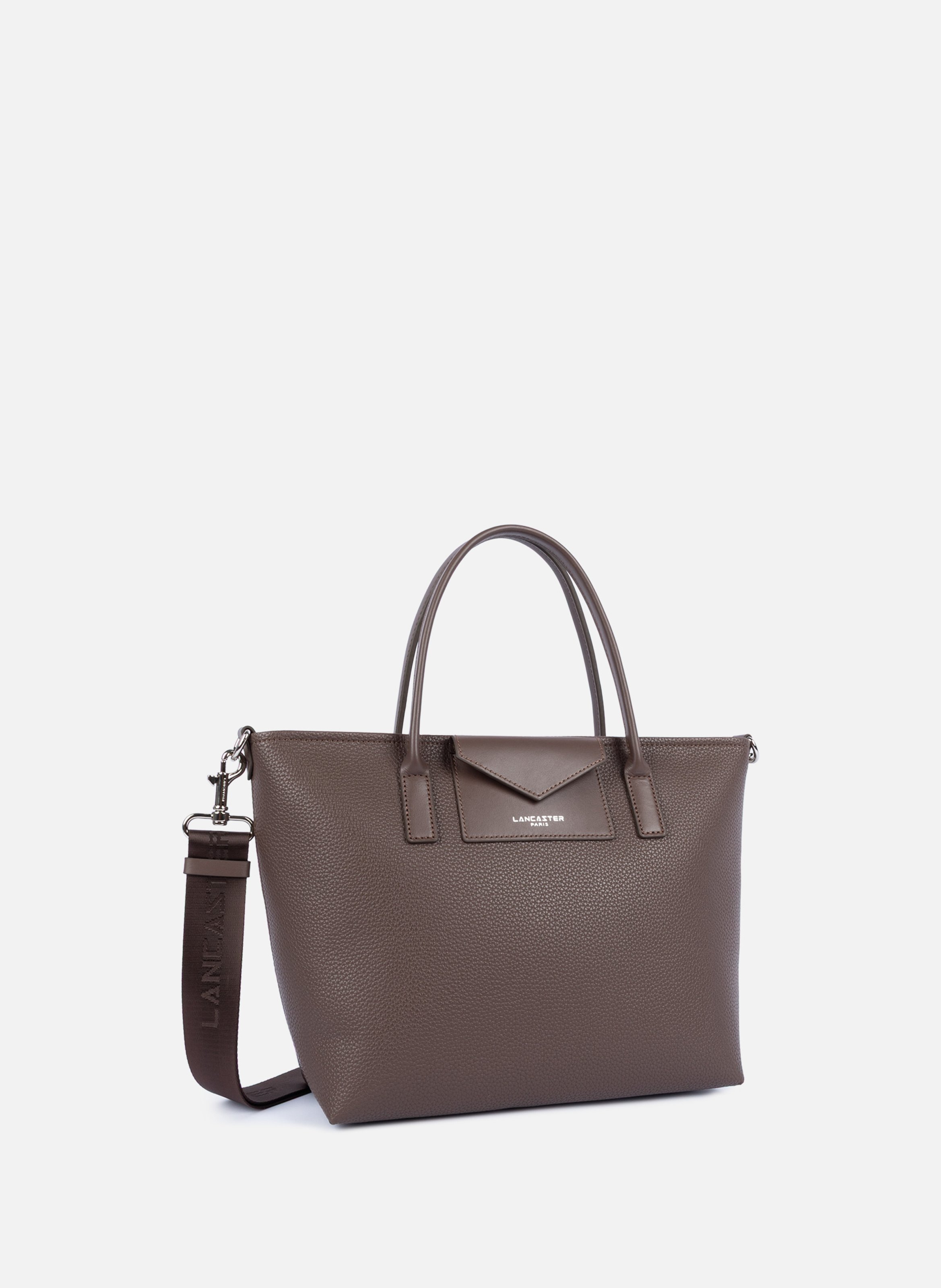 Sac cabas main - maya double kba LANCASTER Marron
