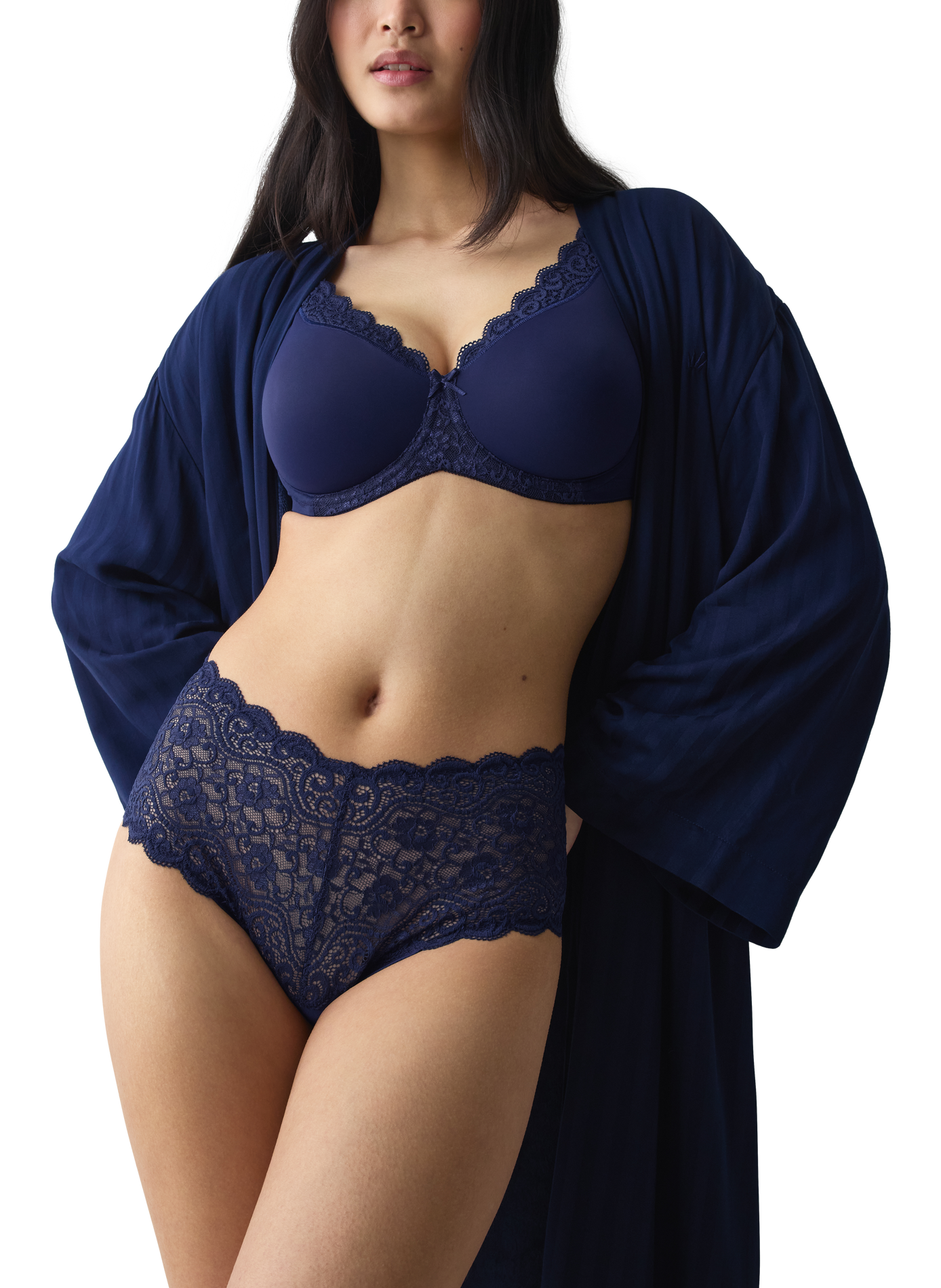 Amourette lace culottes TRIUMPH Blue