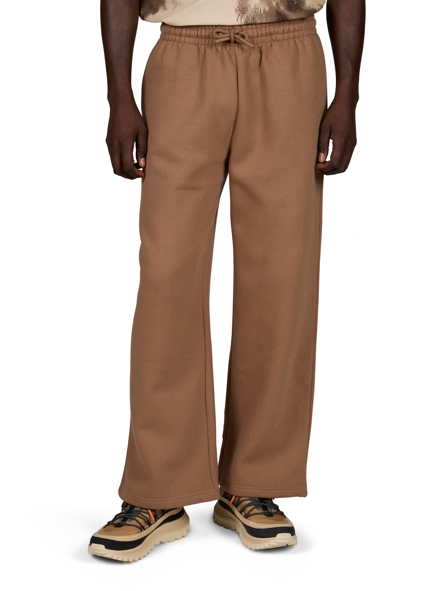 Plain oversized joggers GERTRUDE Brown
