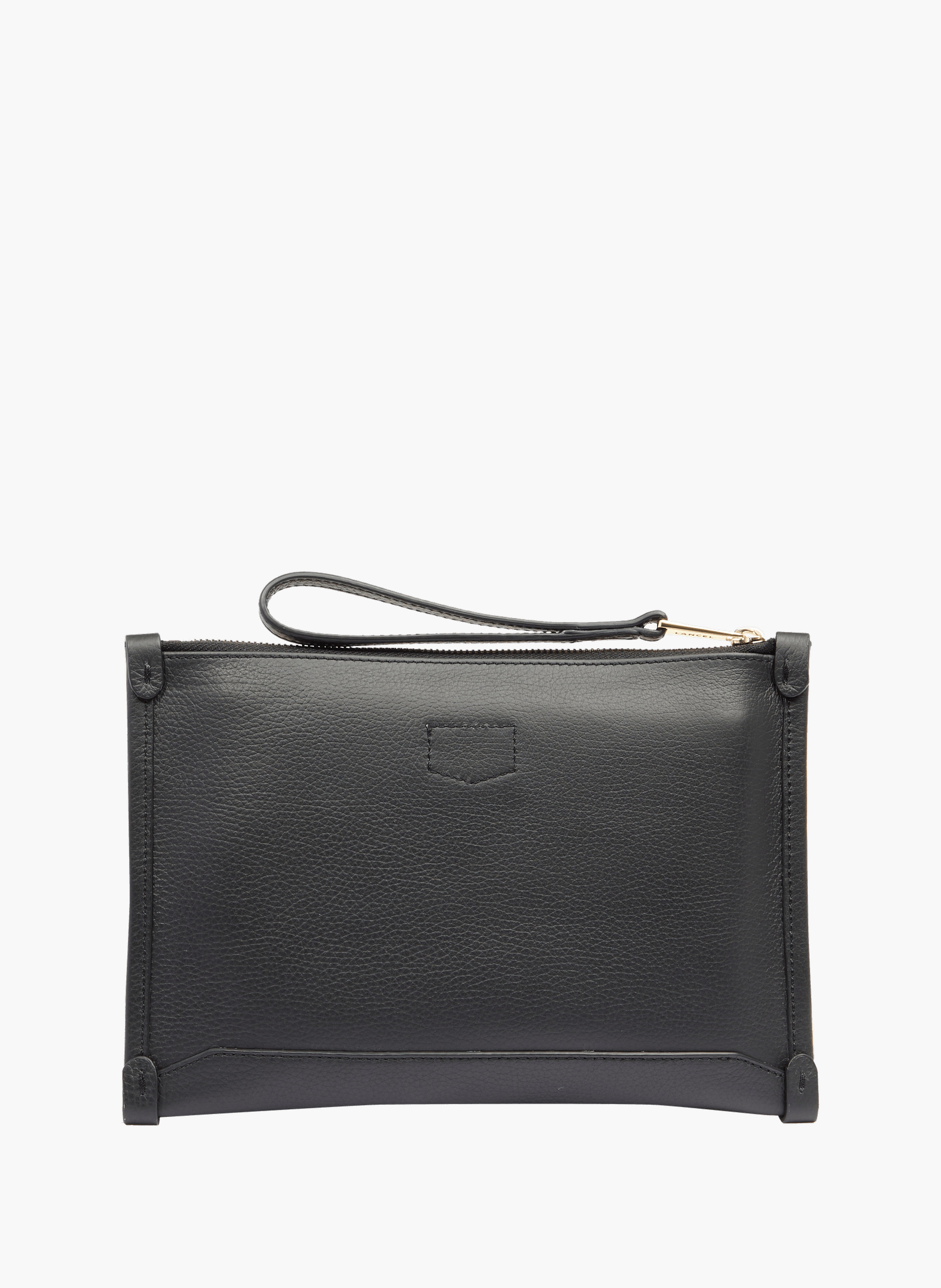 Pochette zippée s avec dragonne jour de lancel en cuir | Noir LANCEL Femme