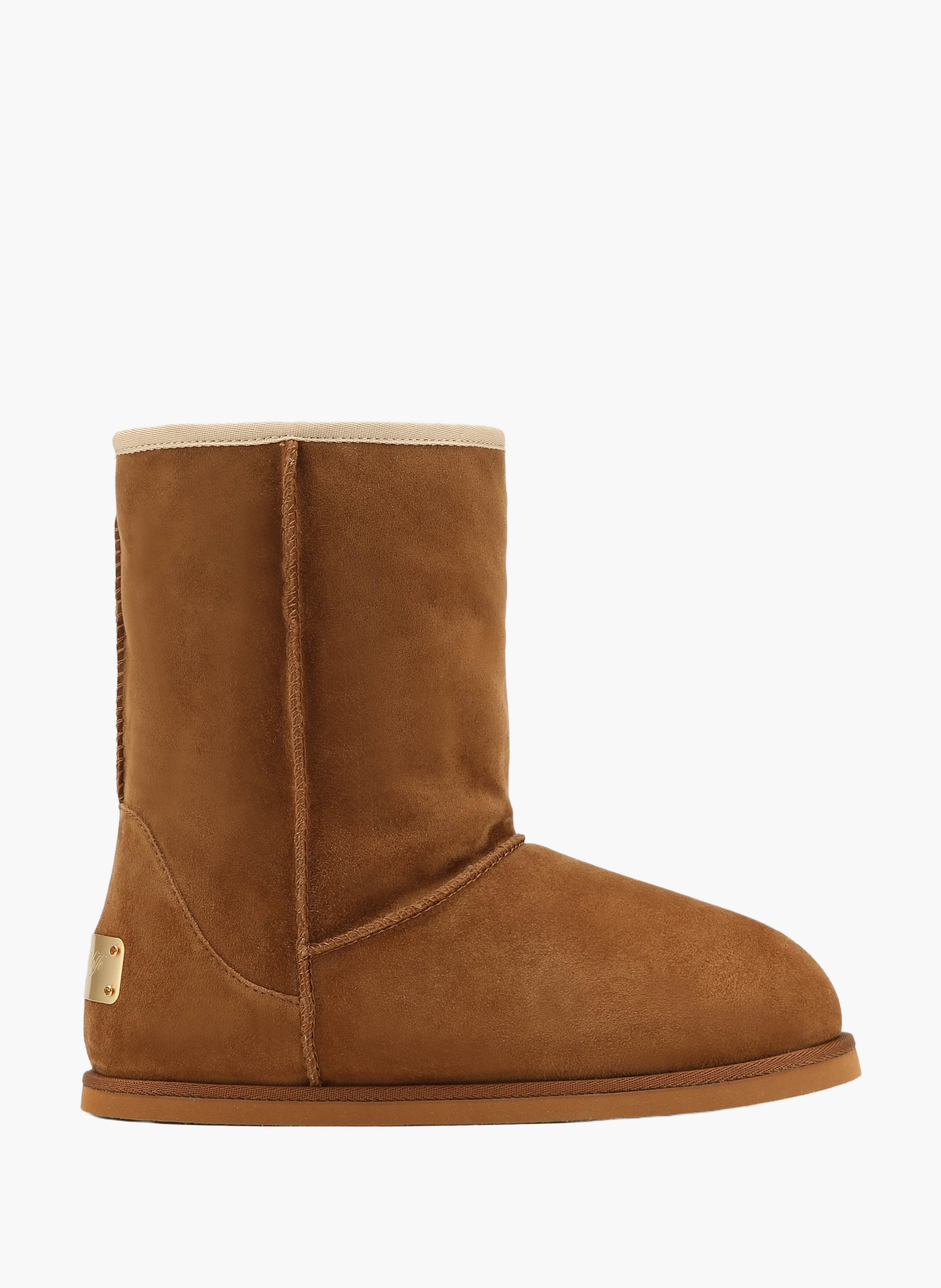 Bottines honour en daim NAKED WOLFE Marron