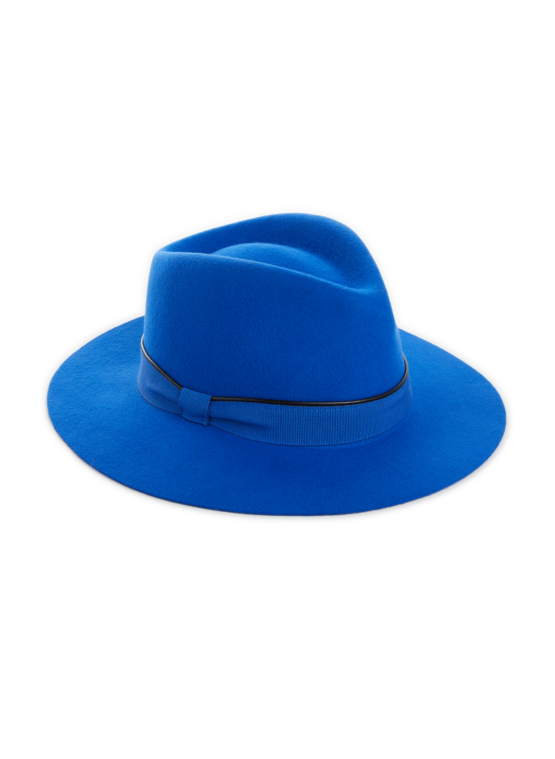 Chapeau fedora en laine SAISON 1865 Vert