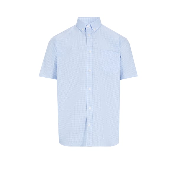 Chemise à carreaux manches courtes