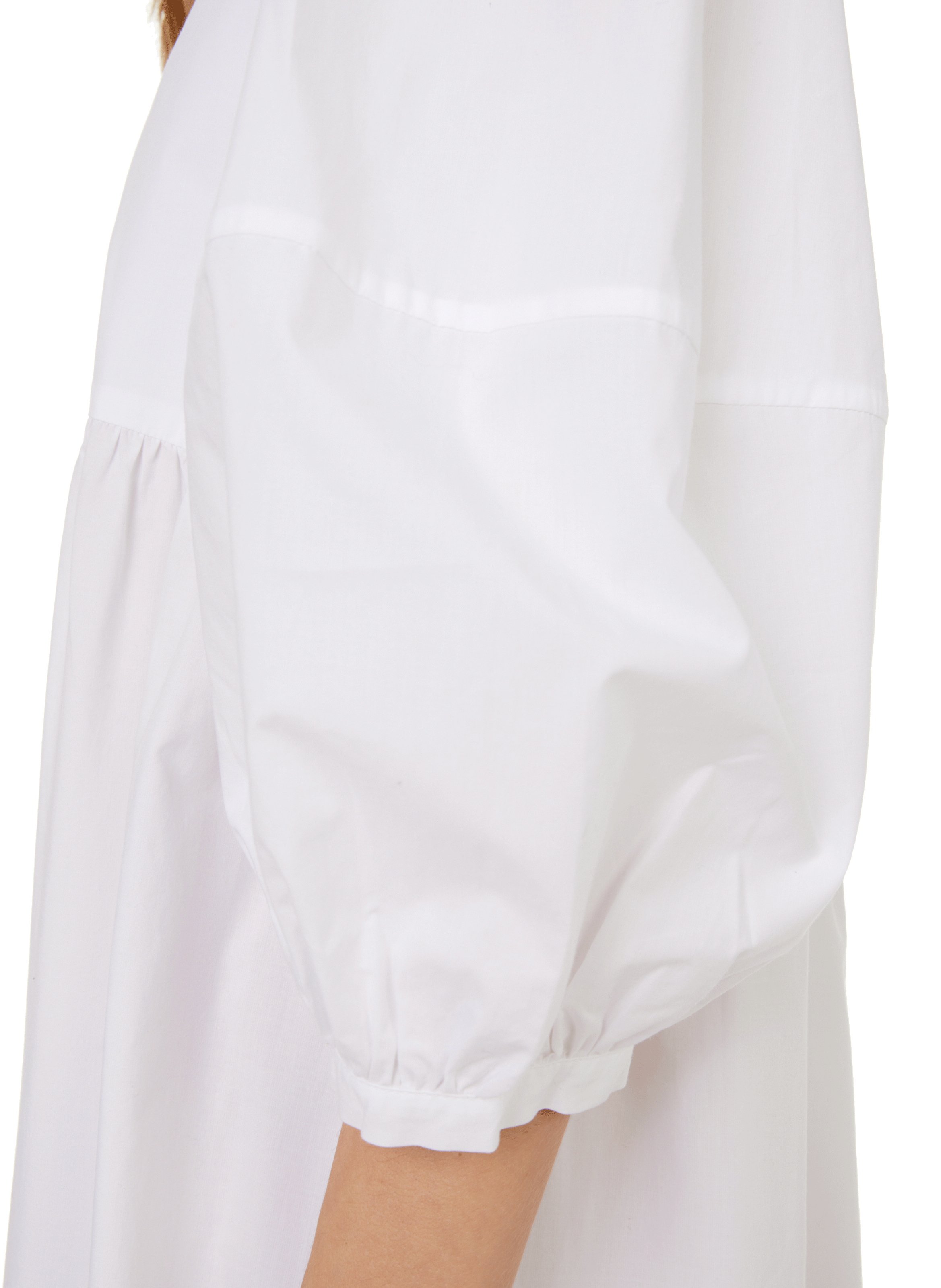 Robe longue avec découpe  CAES Blanc