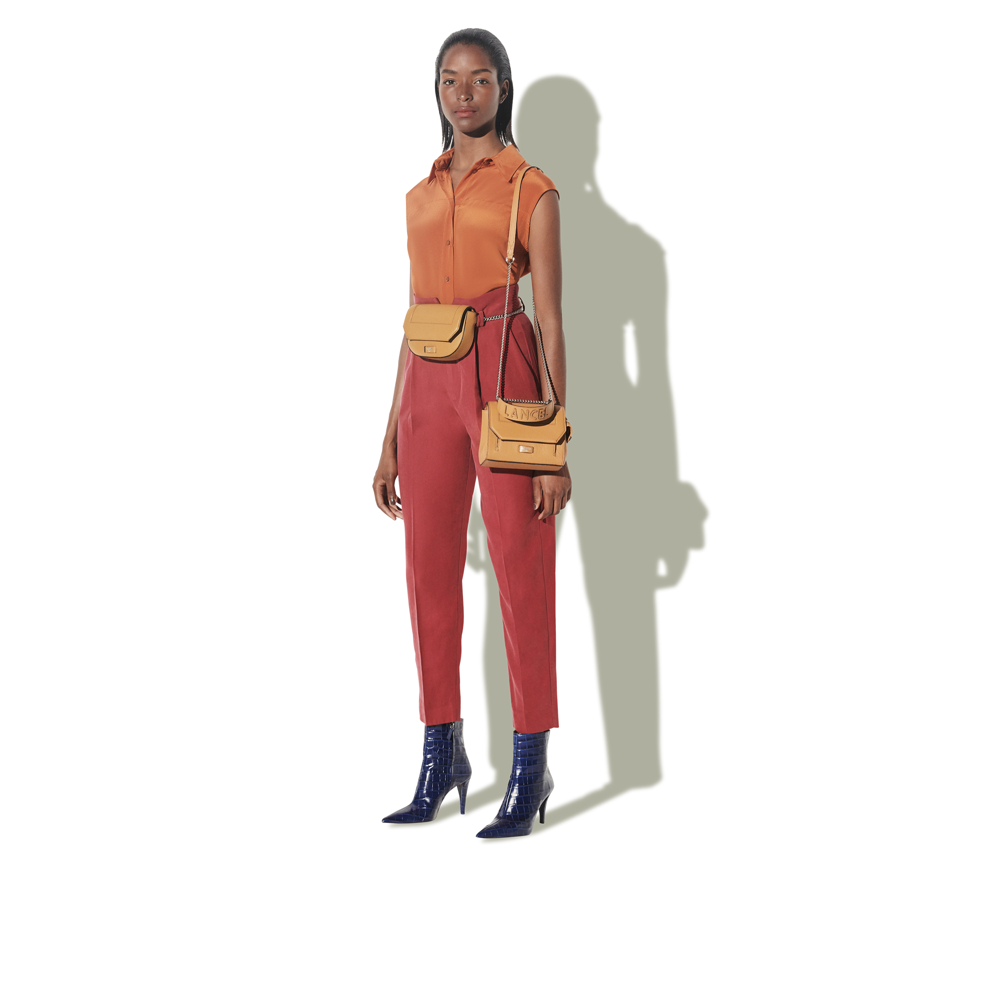 Sac rabat s - ninon de lancel LANCEL Marron