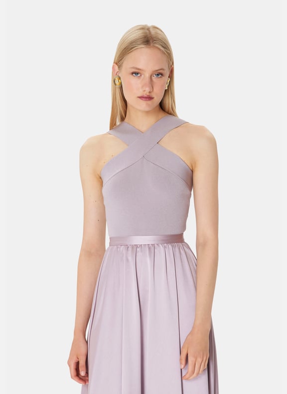 Pull uni - prana Violet by TARA JARMON TARA JARMON Pull uni - prana Violet