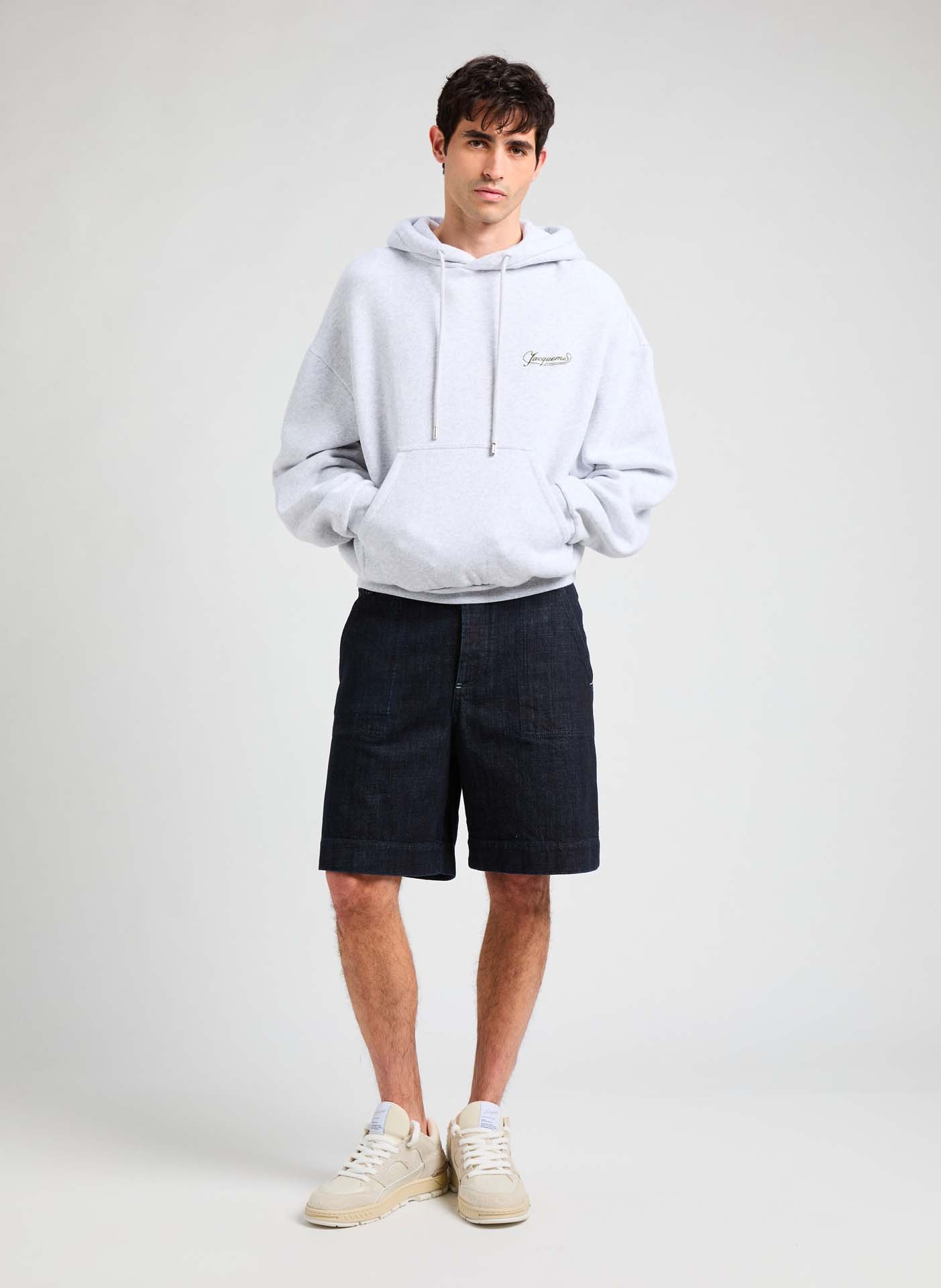 The Corto Hoodie JACQUEMUS Grey