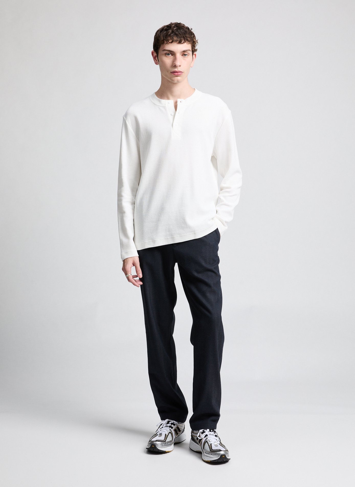 T-shirt à col boutonné Denley AU PRINTEMPS PARIS Beige