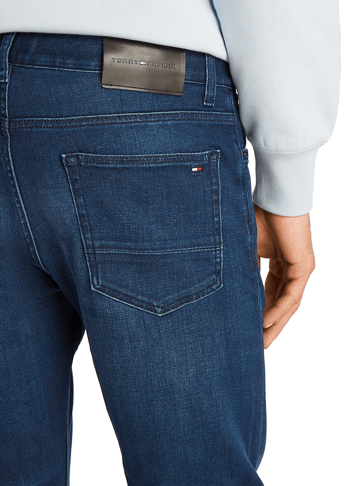 Cotton T-shirt TOMMY HILFIGER Blue