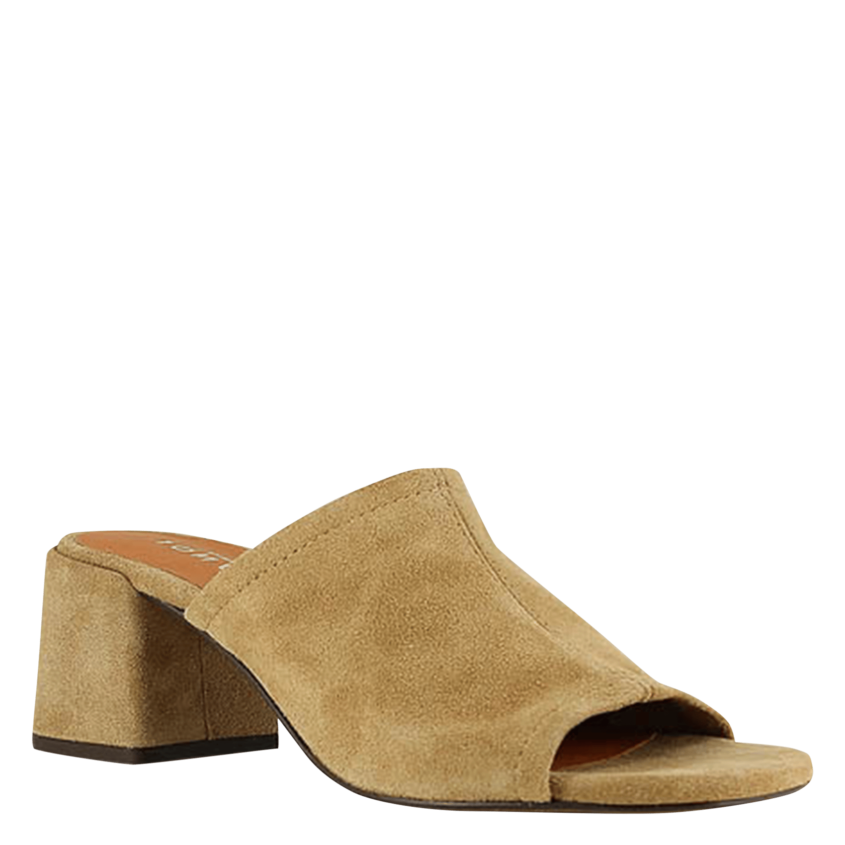 Sandales en cuir velours Butterfly JONAK Marron