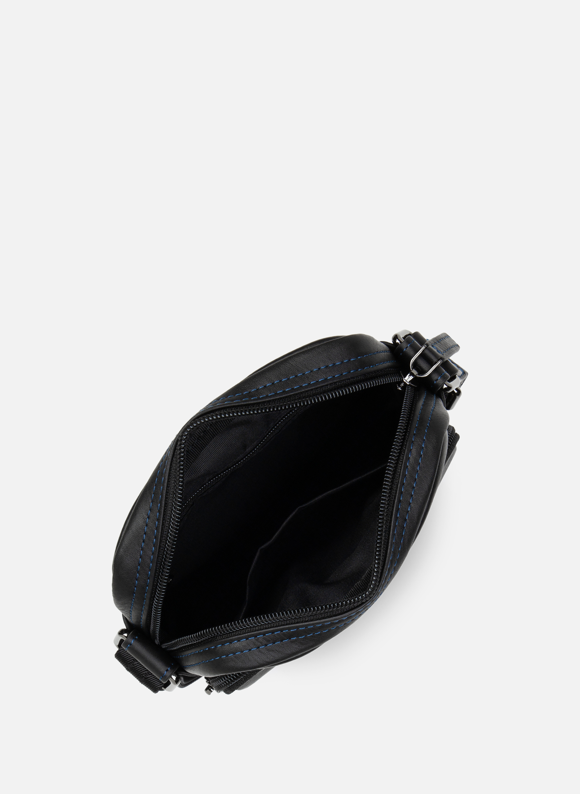 Small crossbody bag - Soft Vintage Homme LANCASTER Black