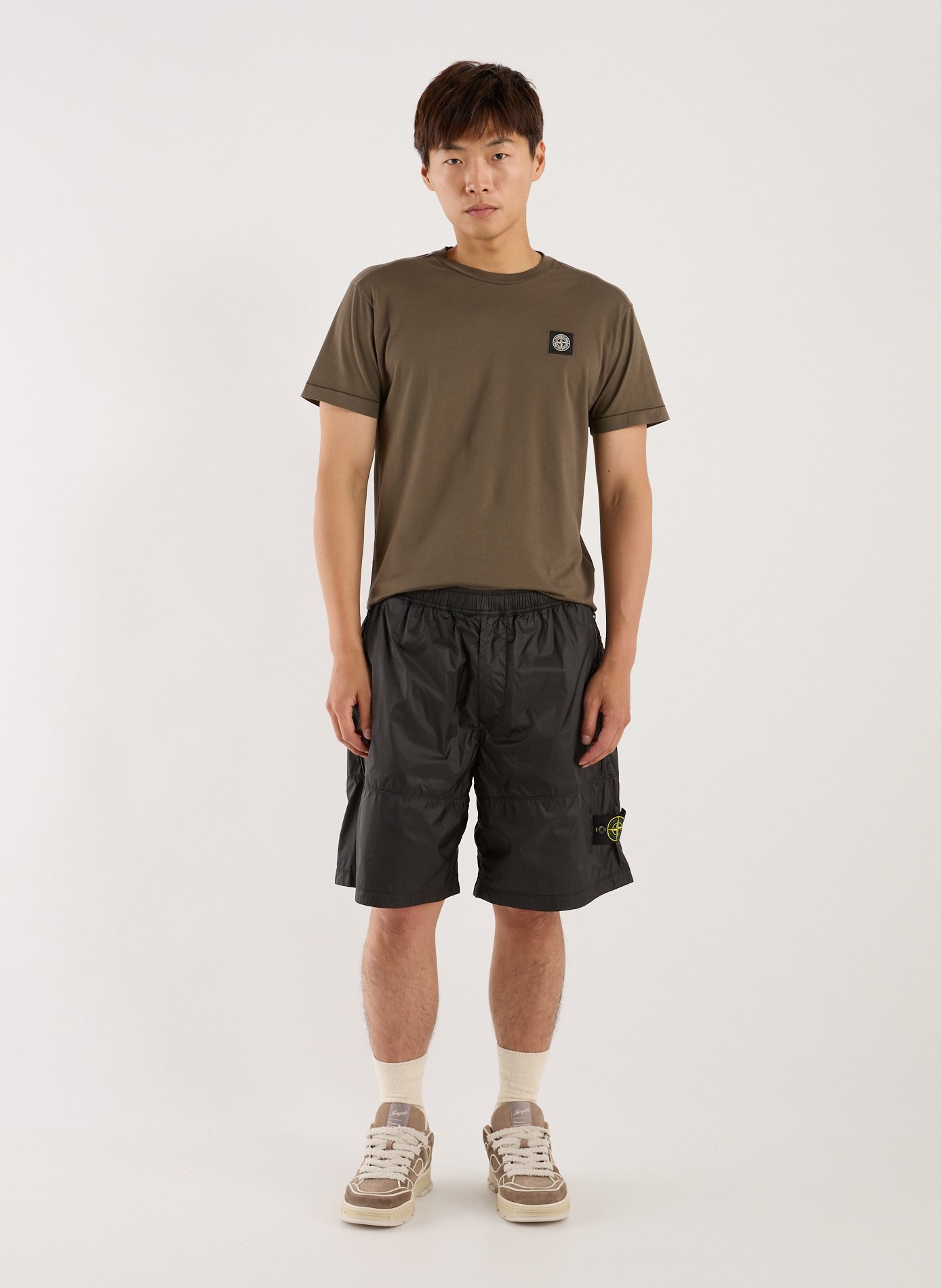 Nylon Shorts STONE ISLAND Grey