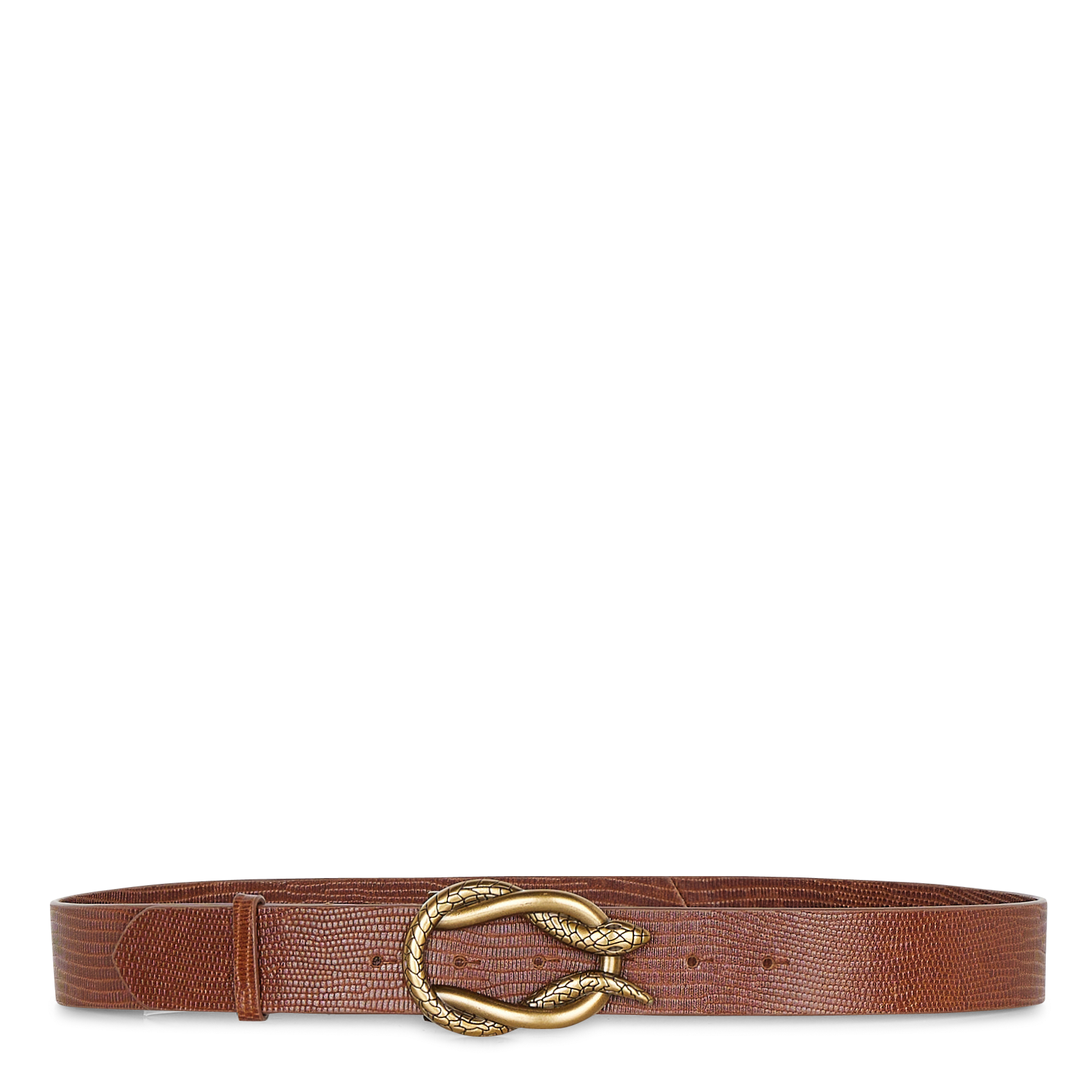 Ceinture en cuir leon MAISON 123 Beige