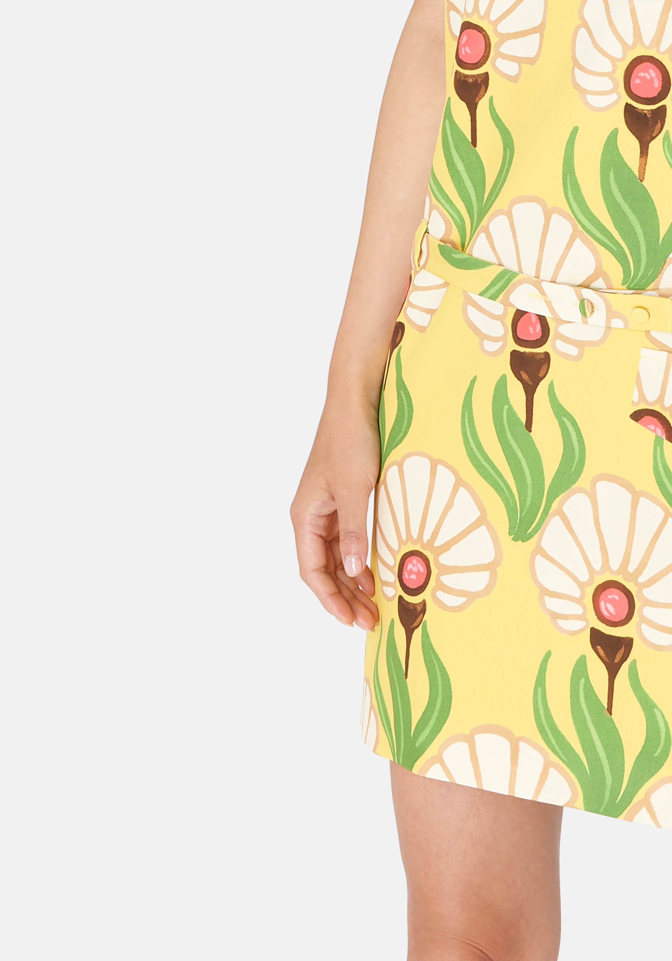 Robe rivage TARA JARMON Jaune