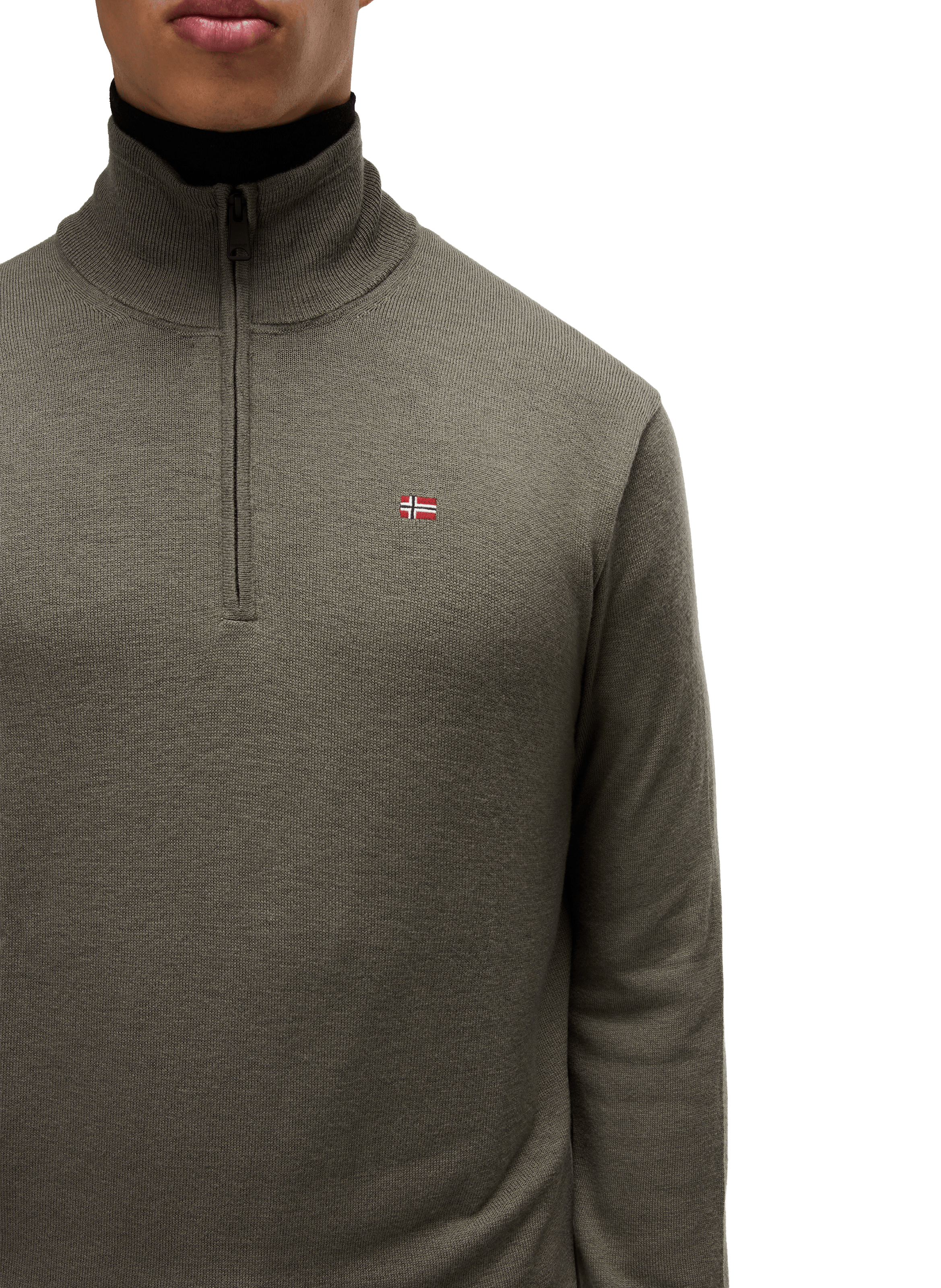 Damavand wool sweater NAPAPIJRI Green