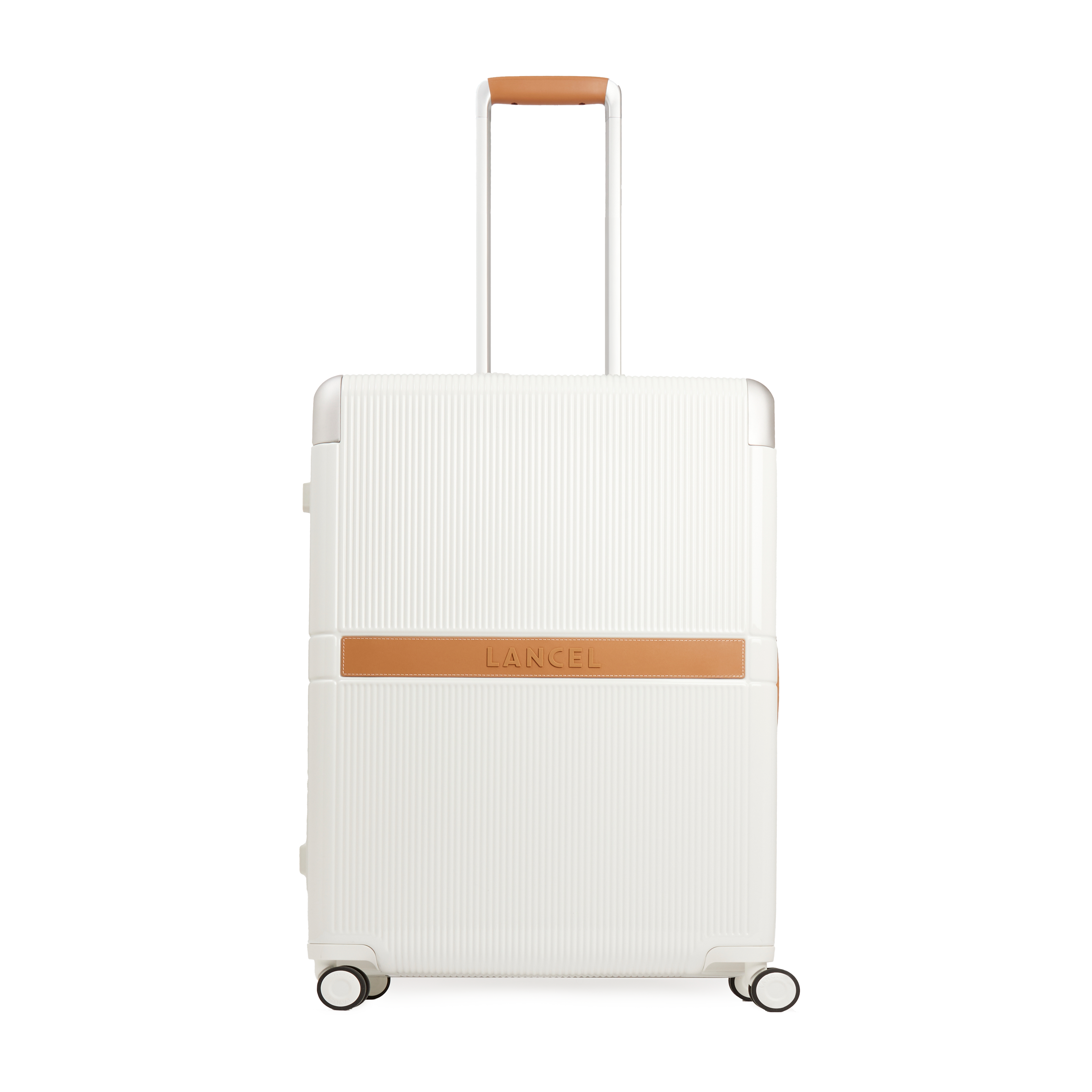 Valise cabine 4 roues empreinte de lancel en polycarbonate LANCEL Wit