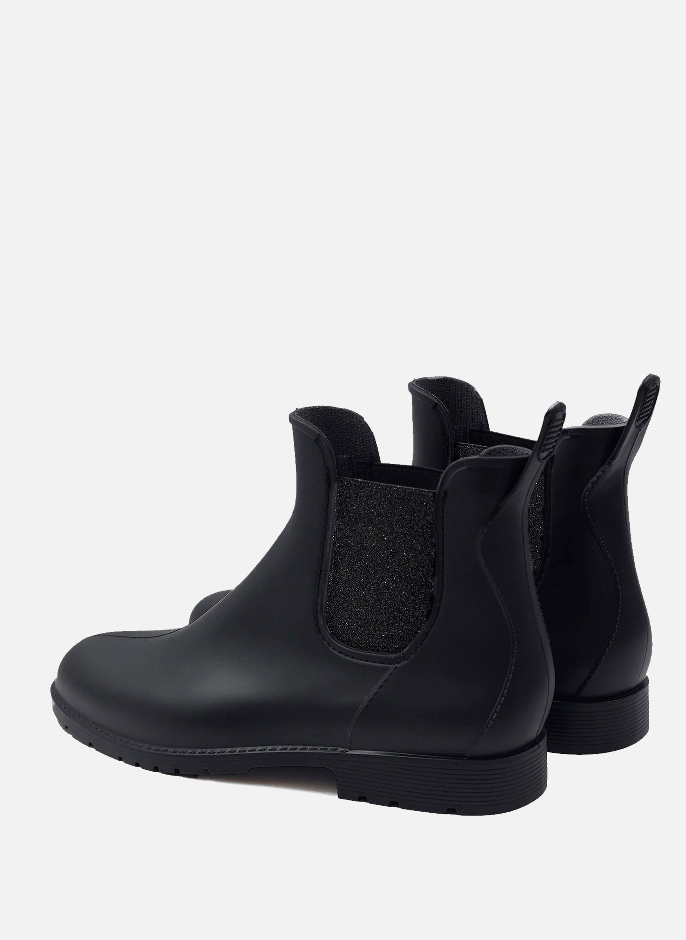 Bottines de pluie JULES & JENN Noir
