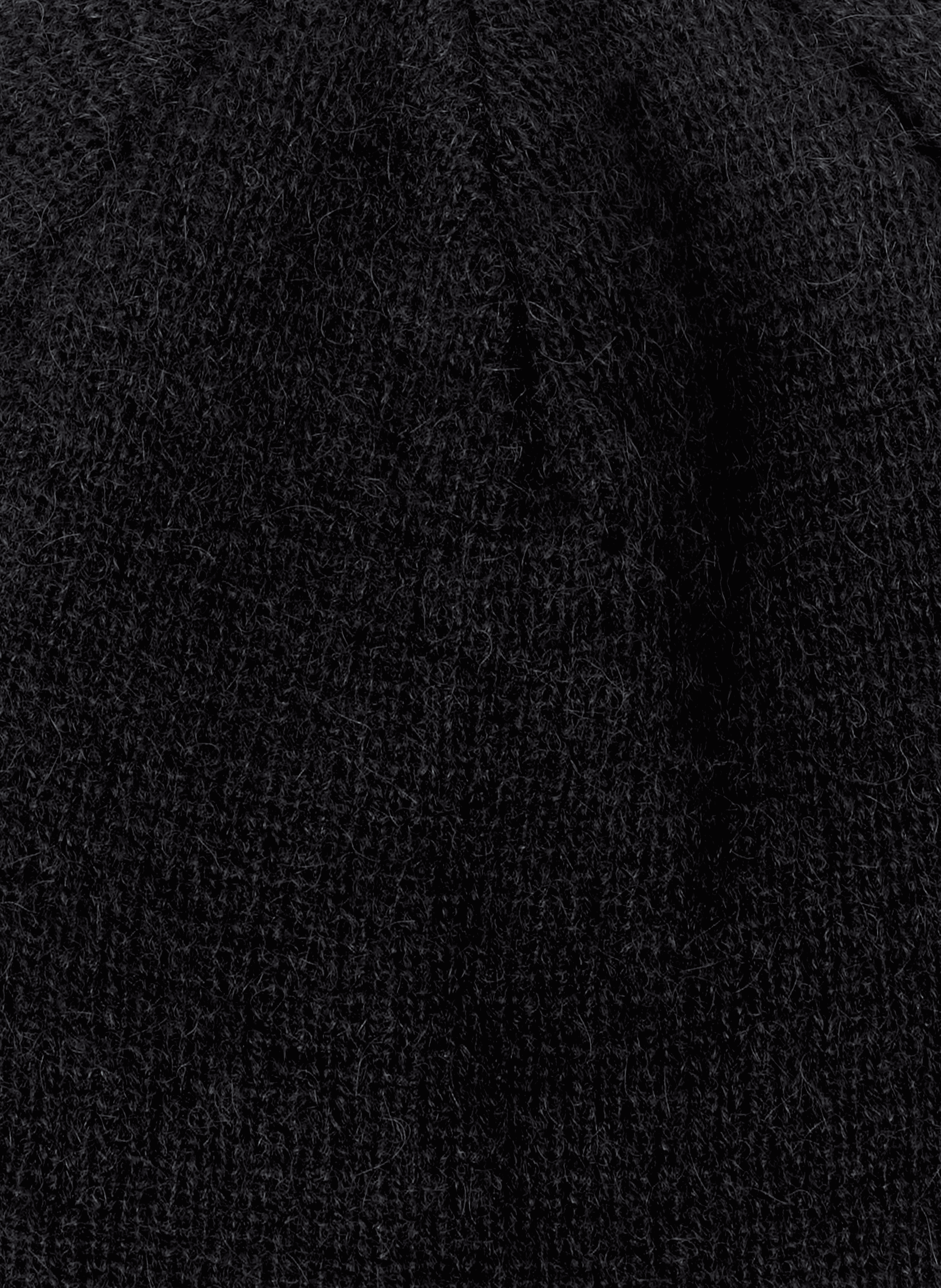 Bonnet en laine mélangée OUR LEGACY Noir