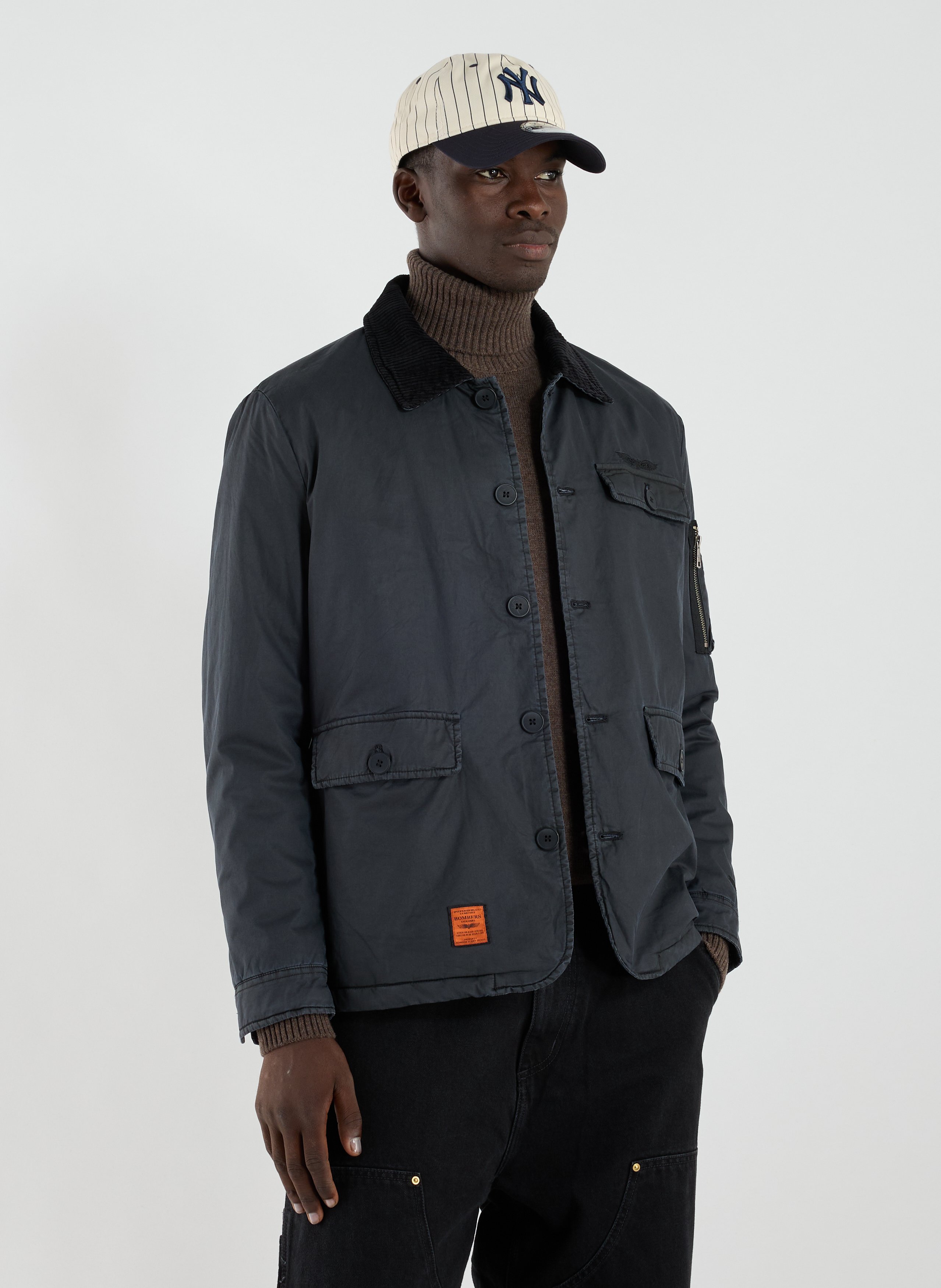 BOMBERS ORIGINAL Jacket Rosser Black
