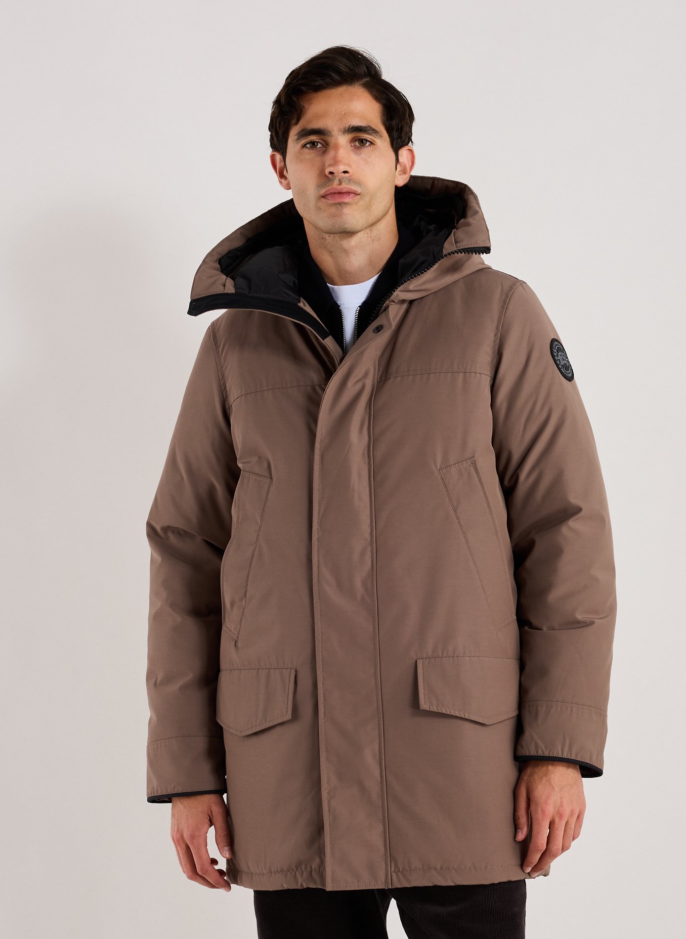 CANADA GOOSE Langford cotton down jacket Grey
