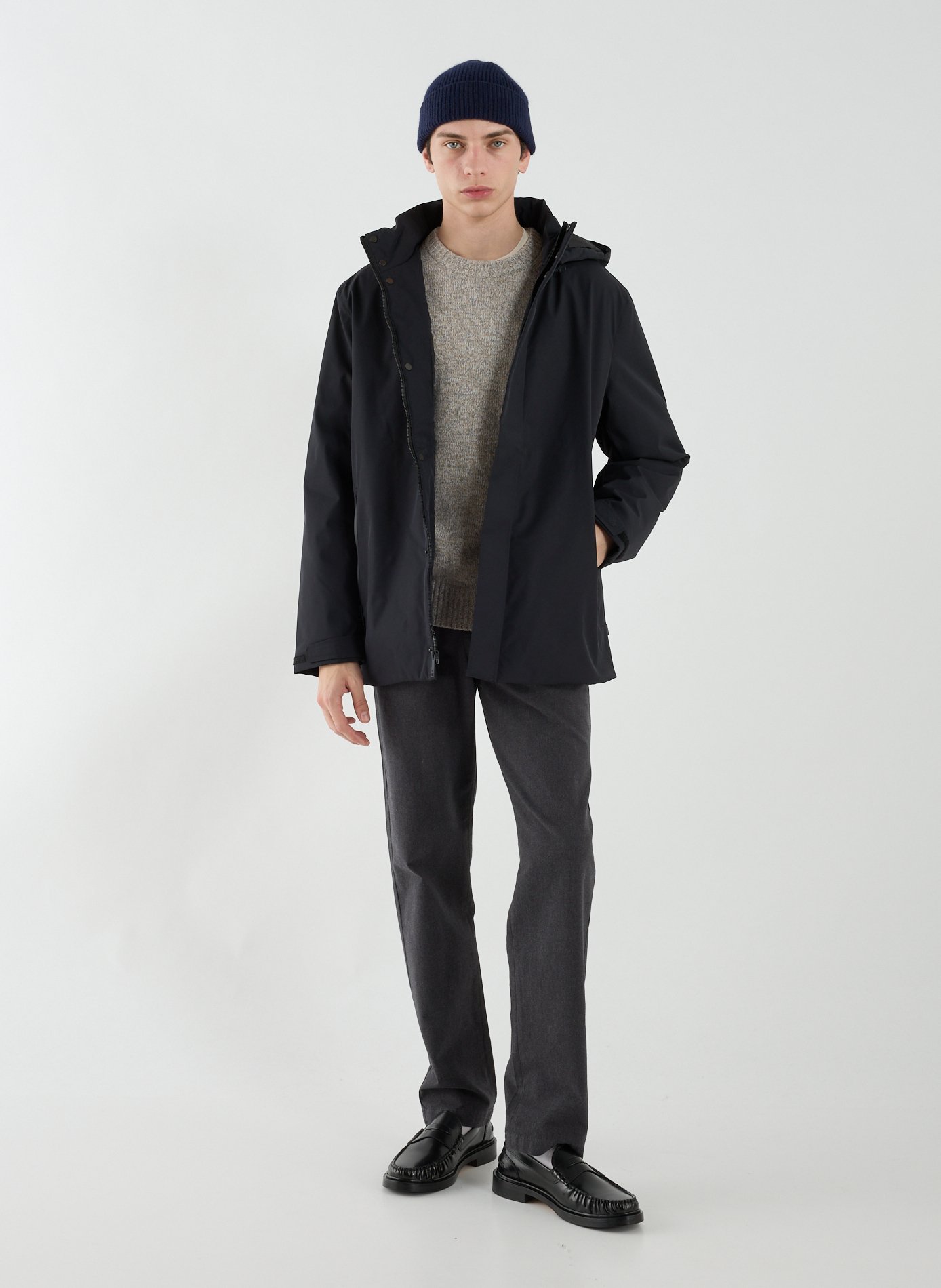 Veste doublée à capuche DOCKERS Noir