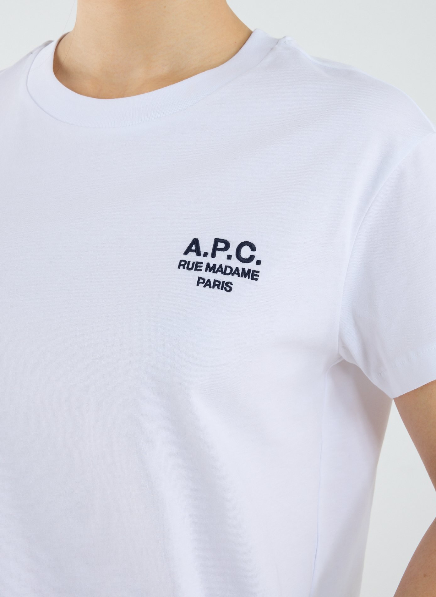 T-shirt en coton A.P.C. Blanc