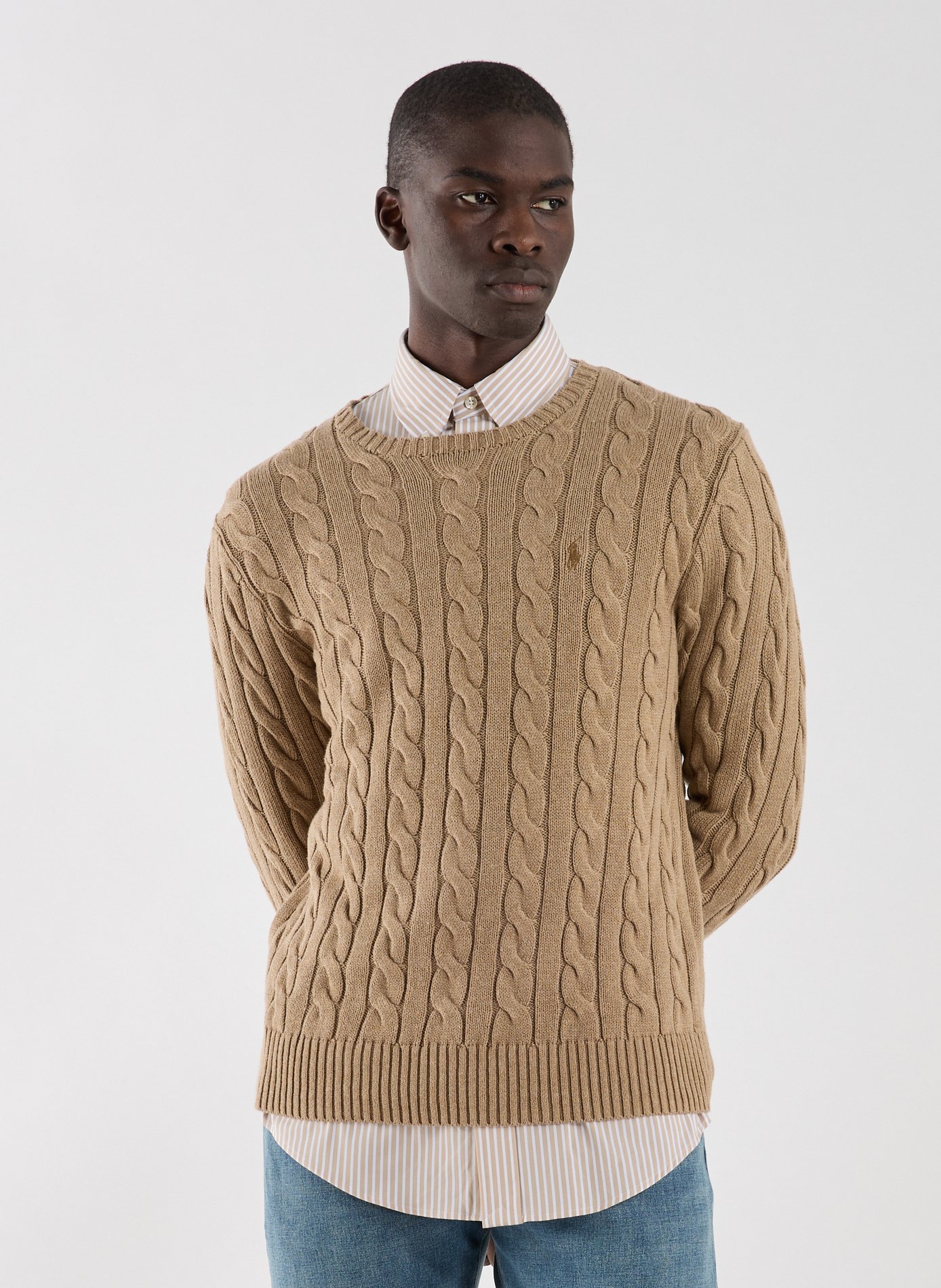 Cable knit jumper POLO RALPH LAUREN Beige
