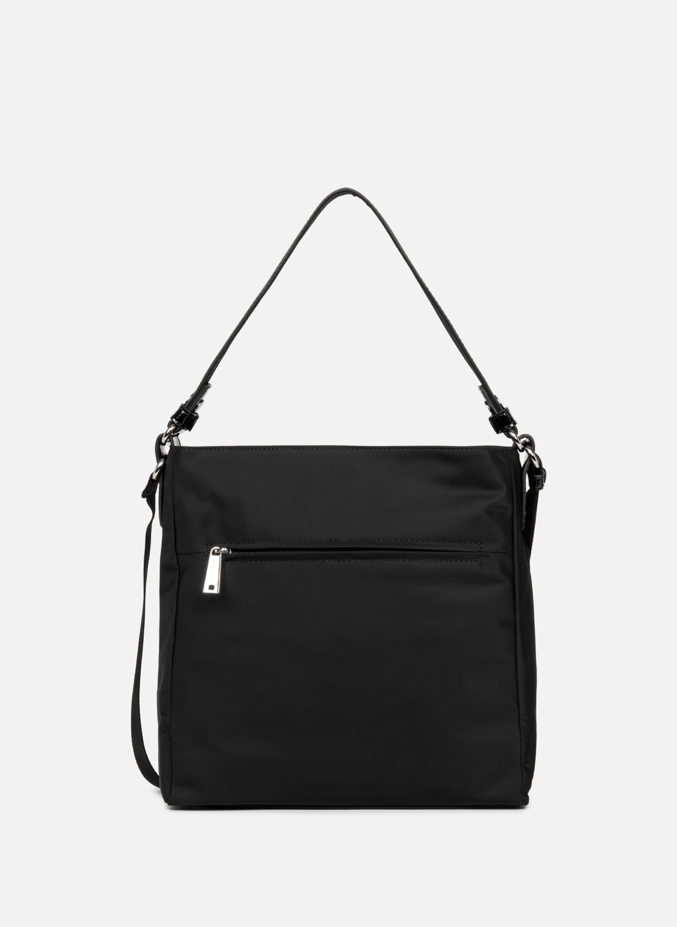 Sac besace - basic verni LANCASTER Noir