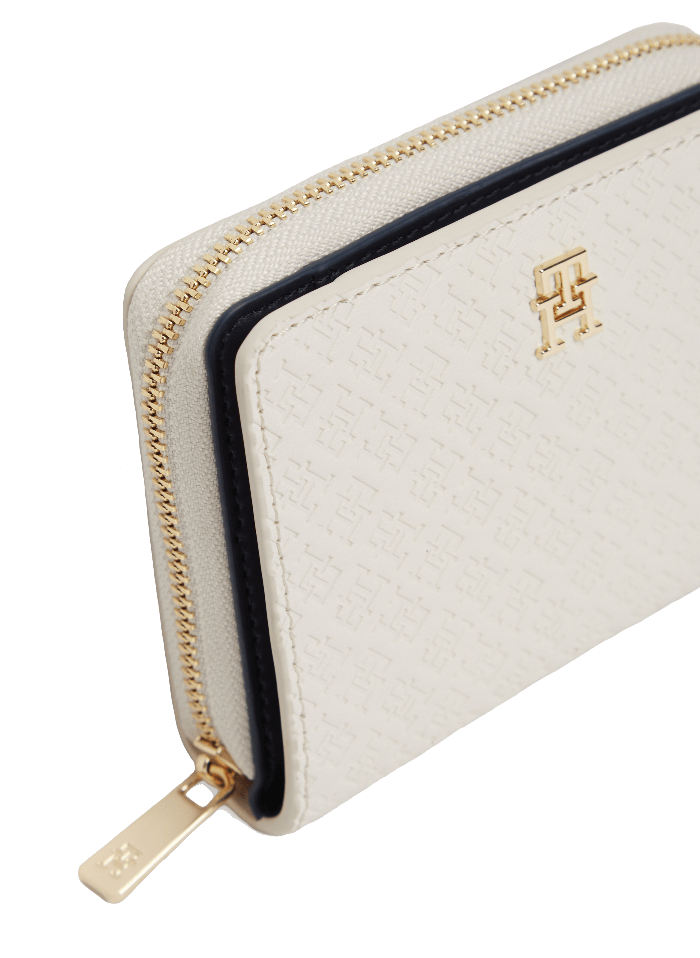 Icon monogram logo wallet TOMMY HILFIGER Beige