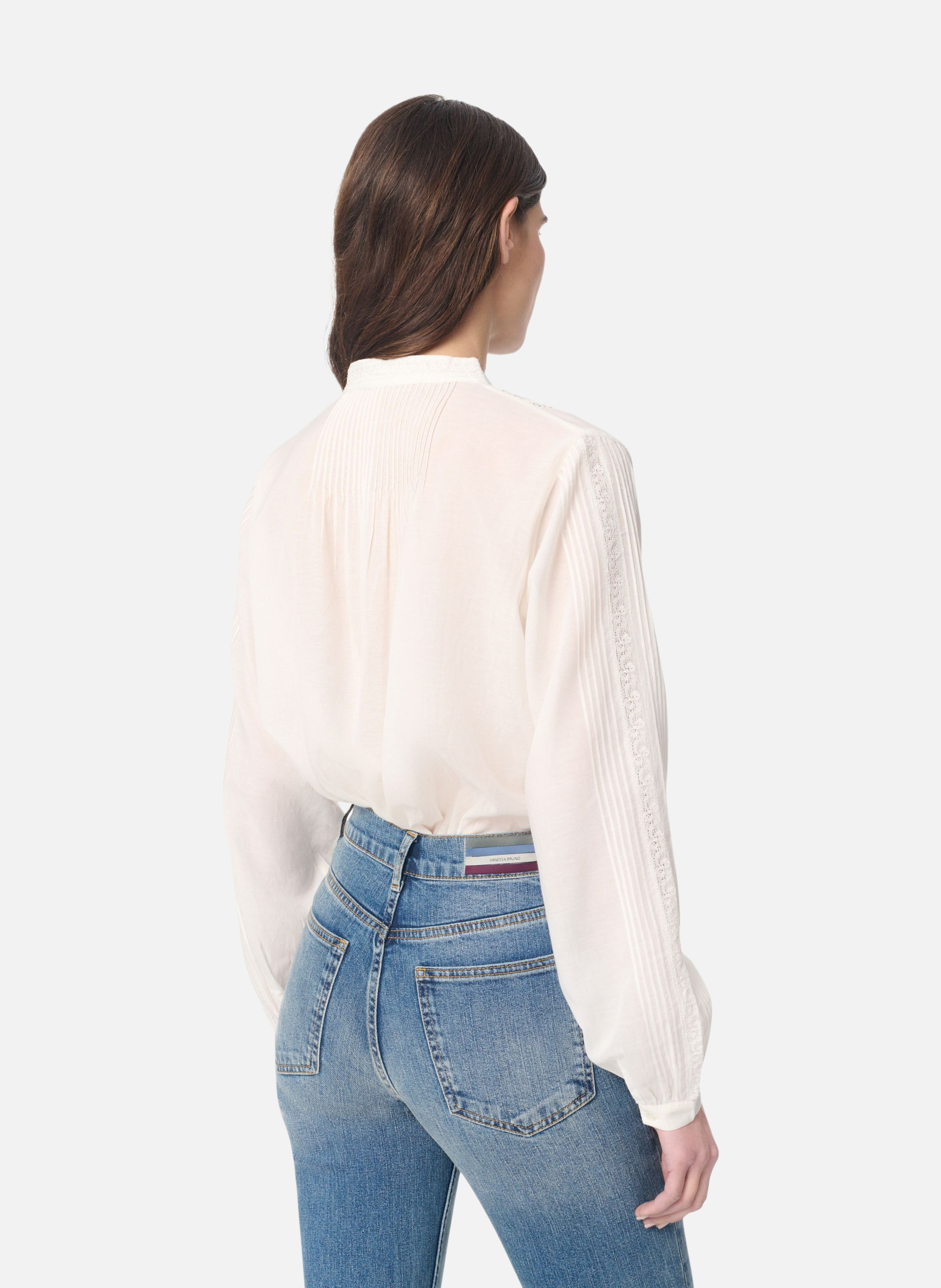 Chemise gipsy VANESSA BRUNO Blanc