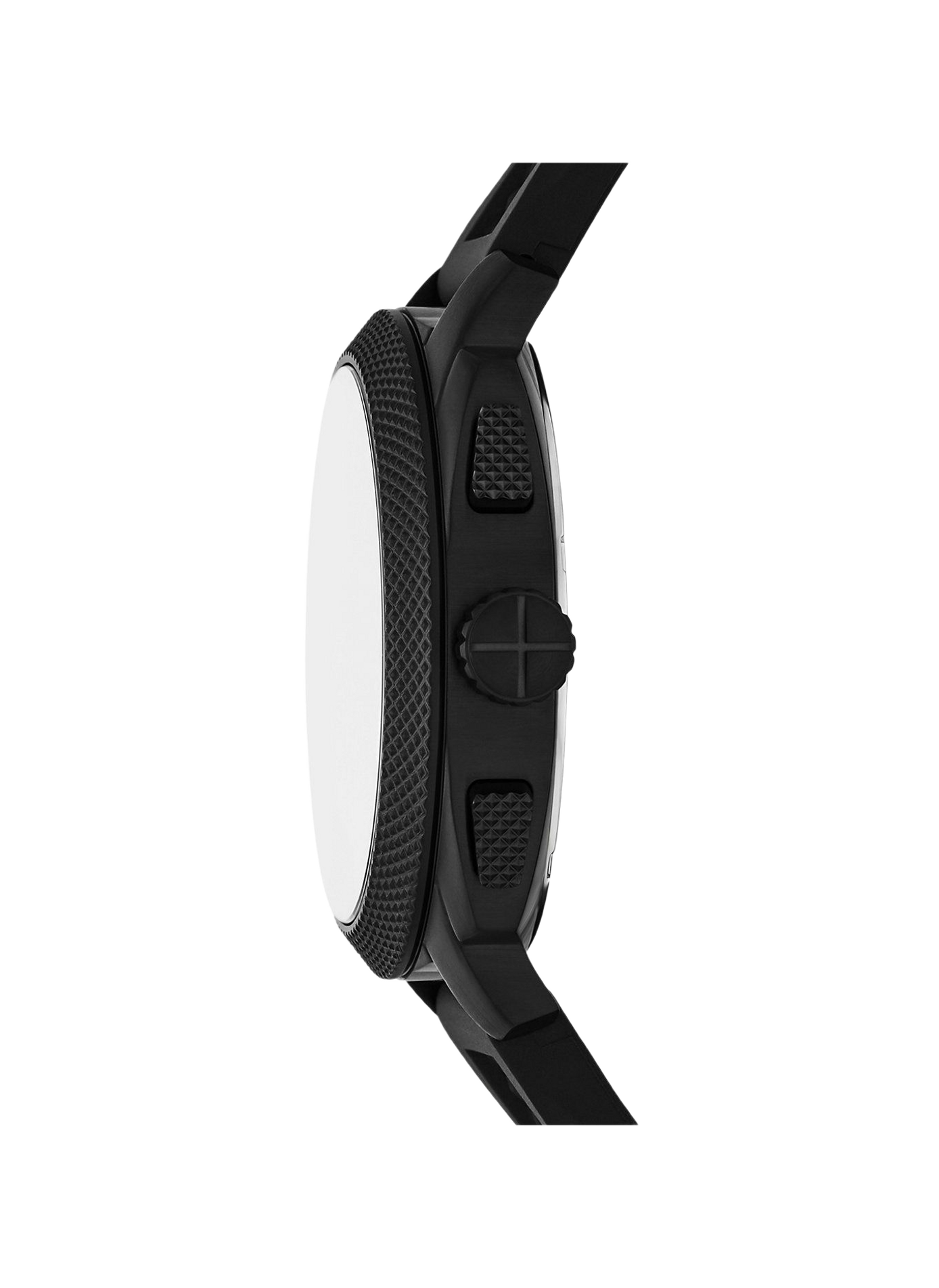 Montre Machine bracelet en cuir FOSSIL Noir