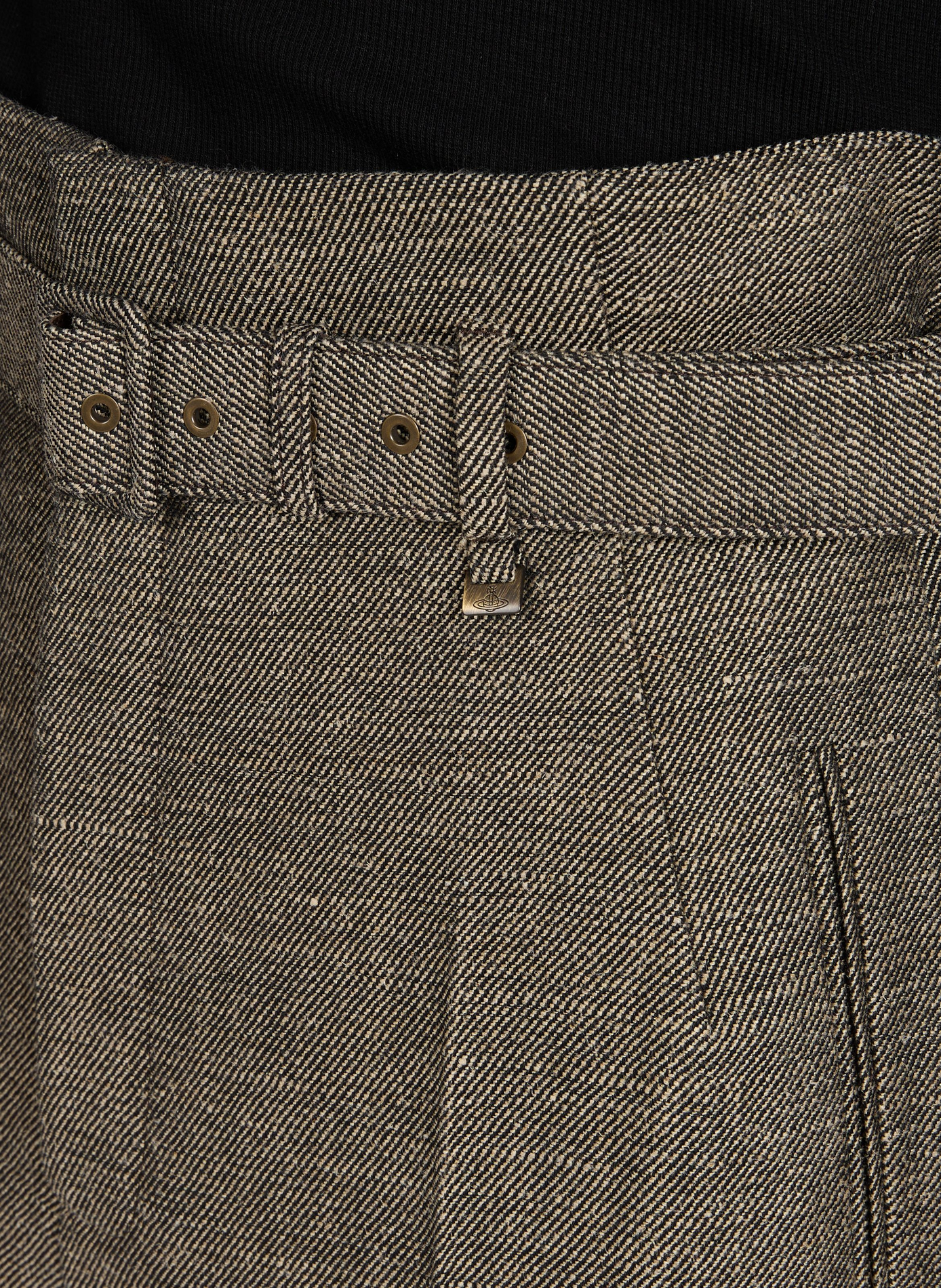 Mixed Linen Cigar Pants VIVIENNE WESTWOOD Multicolour