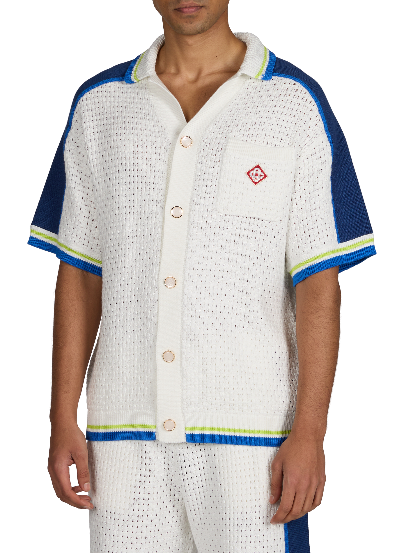 Short-sleeved knit shirt CASABLANCA PARIS