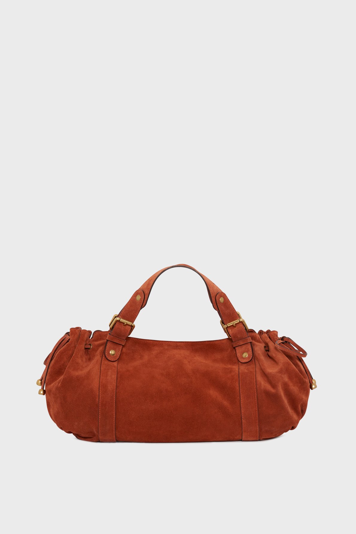 Sac à main en cuir velours - 24h GERARD DAREL Marron