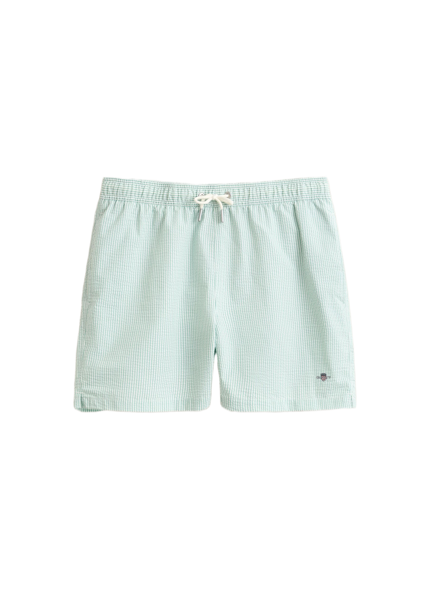 Costume da bagno a righe in seersucker GANT Blu