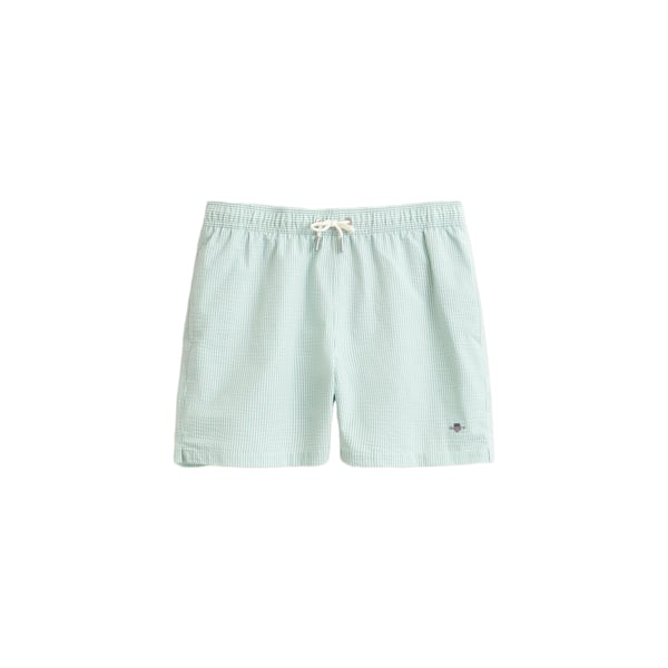 Short de bain à rayures en seersucker Short de bain à rayures en seersucker