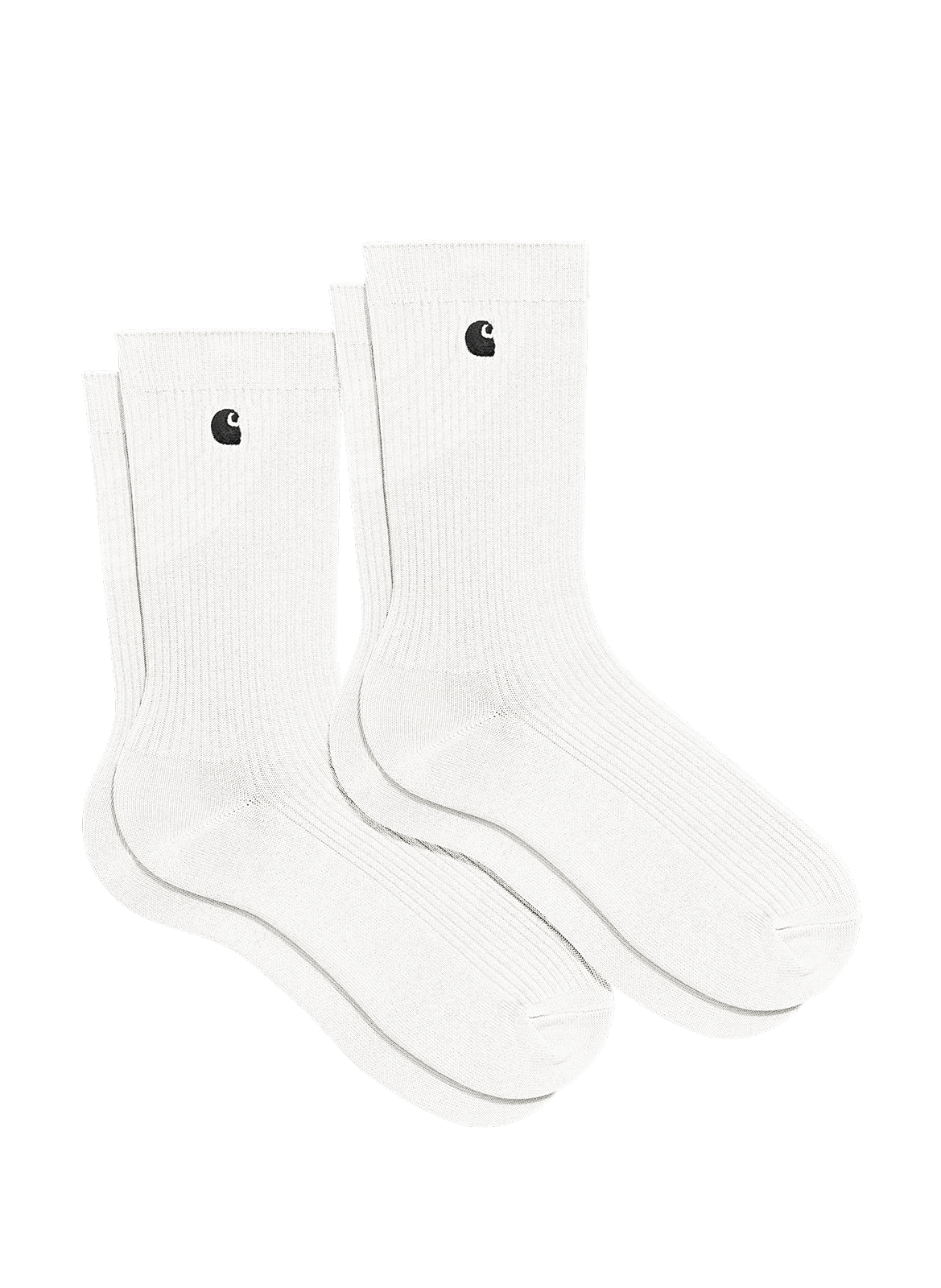 Lot de 2 paires de chaussettes Madison CARHARTT WIP White