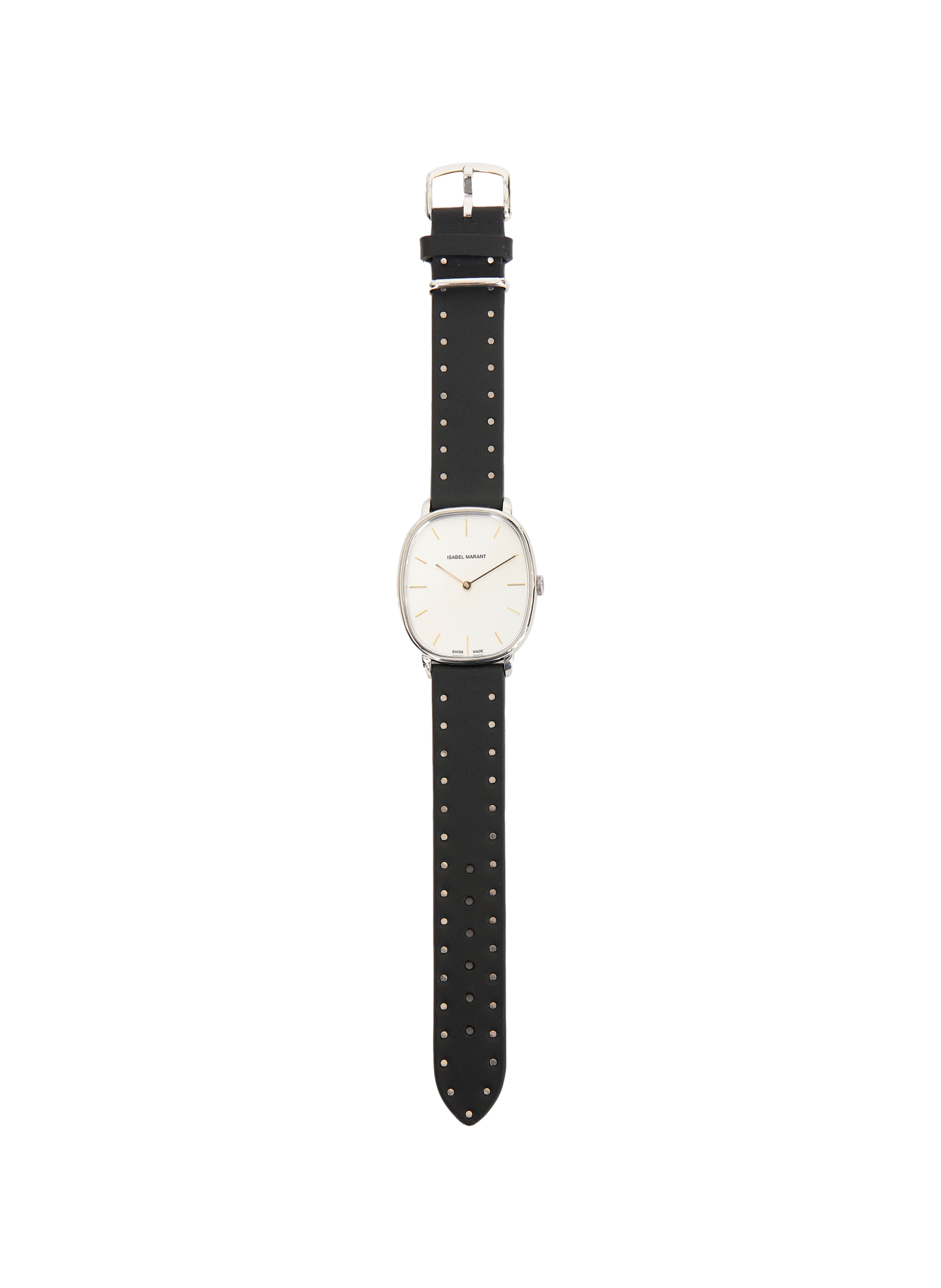 Analog leather watch ISABEL MARANT Silver