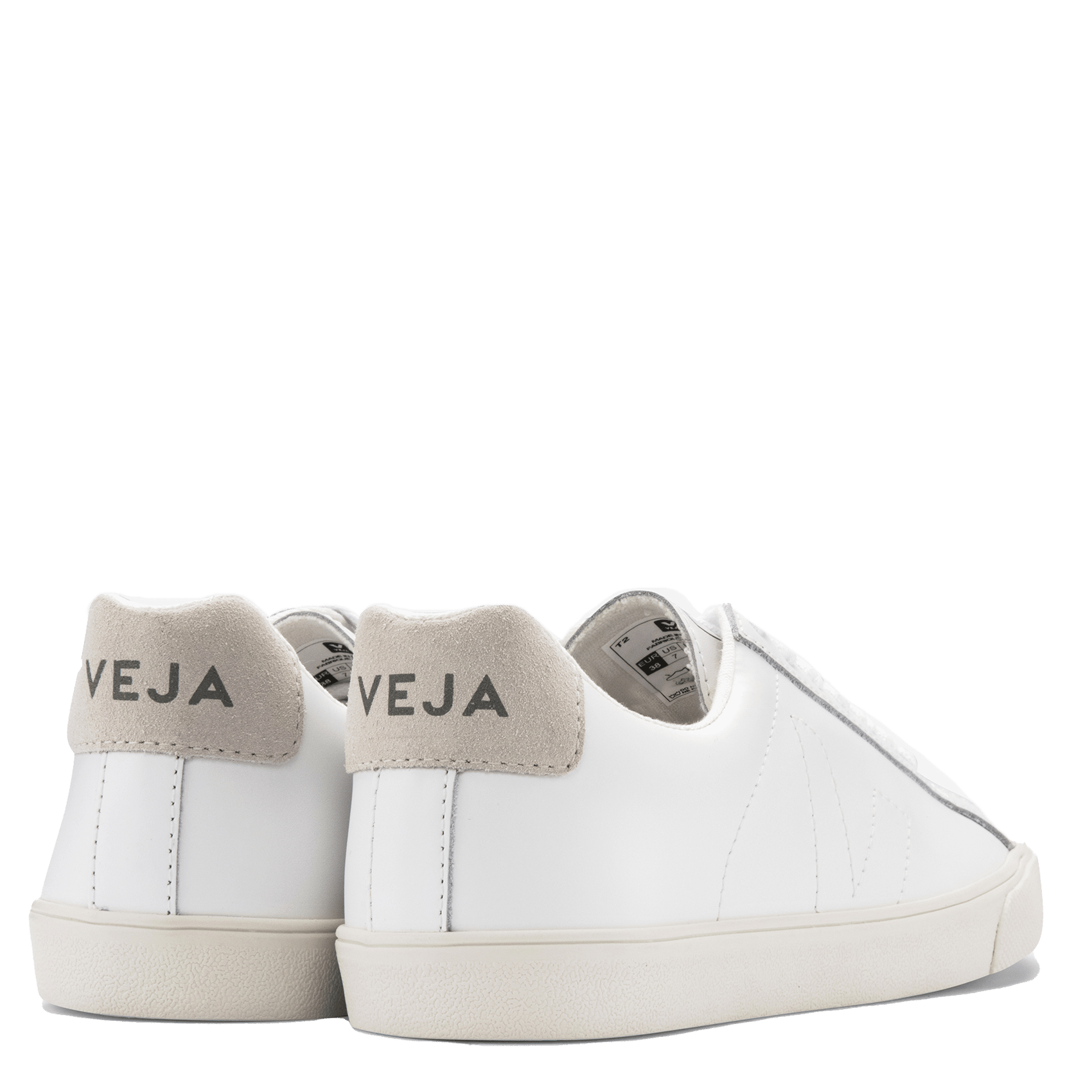 Veja esplar en cuir esplar VEJA Blanc
