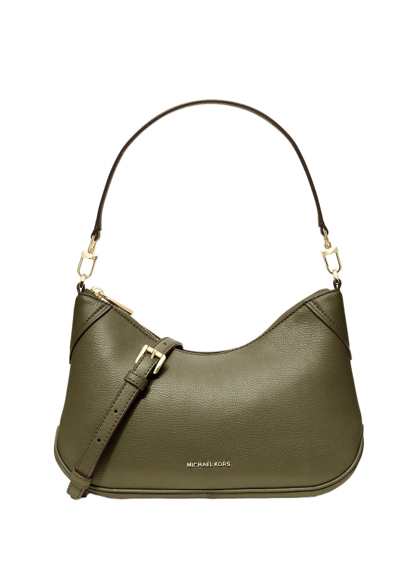 Sac à bandoulière Jet Set en cuir MICHAEL KORS Marron