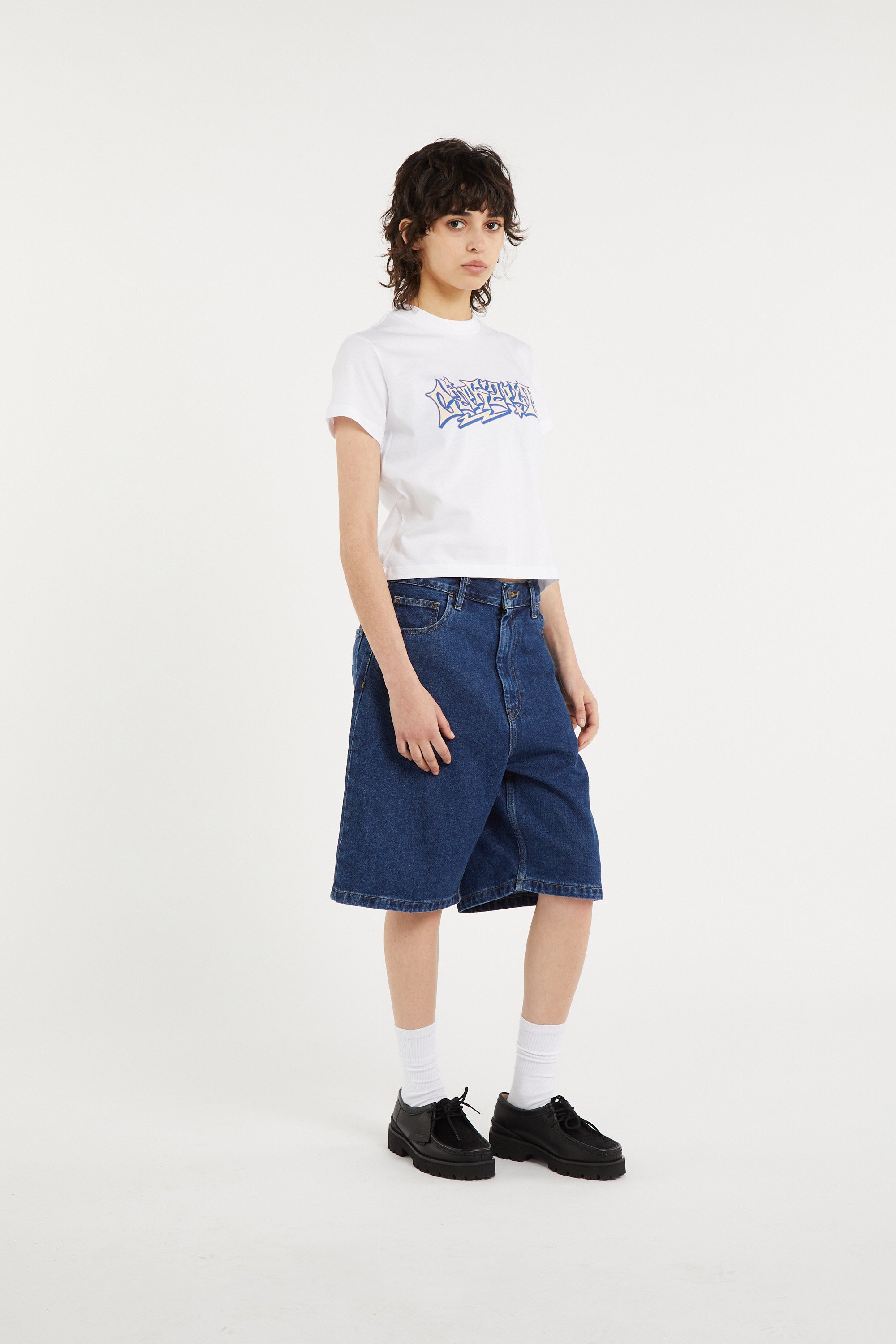 Short w' brandon CARHARTT WIP Bleu