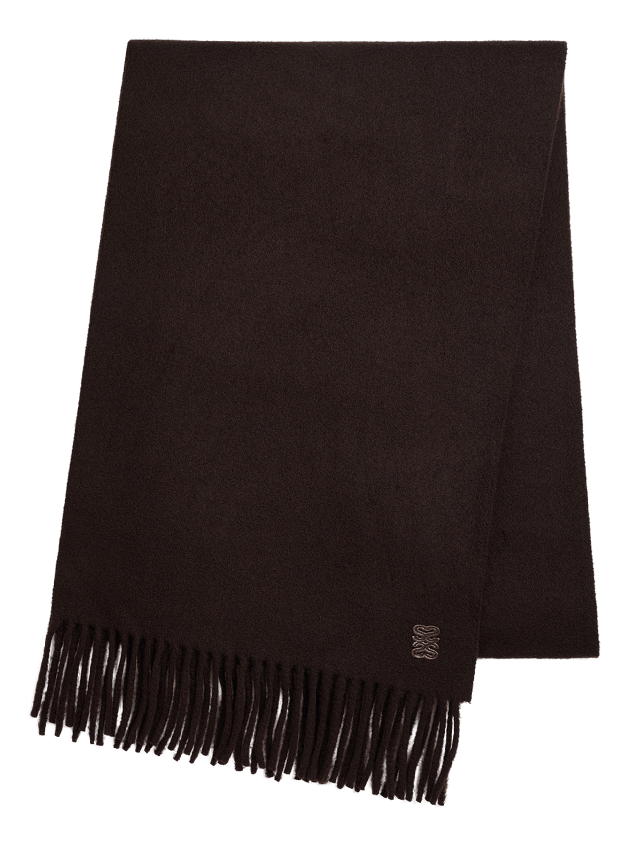 Echarpe en laine SANDRO Marron